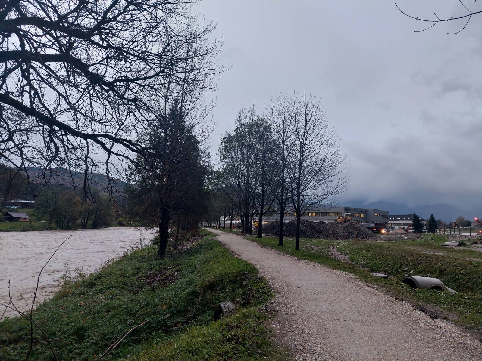 Savinja v Nazarjah (Foto: N1)