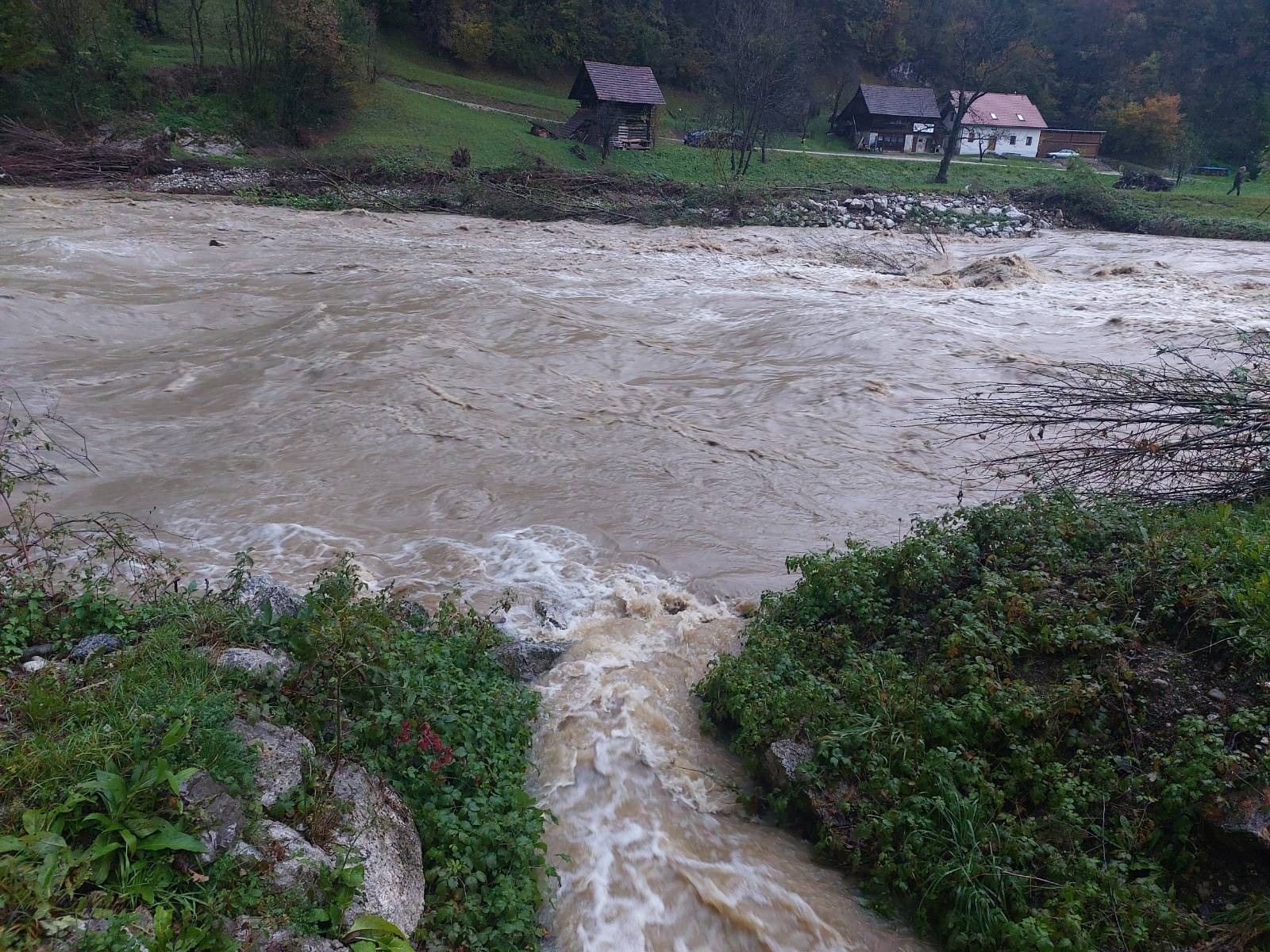 Savinja v Nazarjah (Foto: N1)