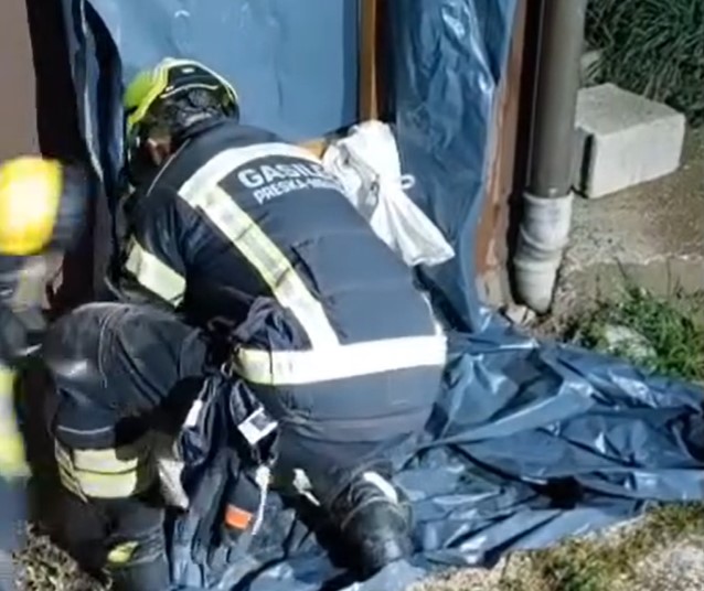 gasilci, protipoplavna zaščita, poplave