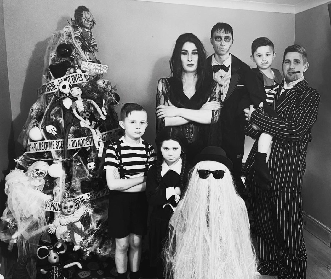 Družina Adams (Foto: Zajem zaslona/INSTAGRAM)