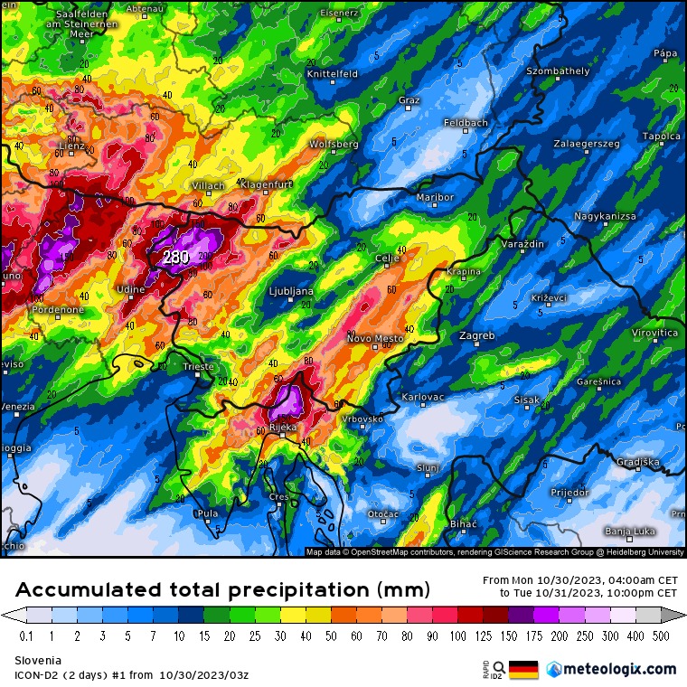 vreme, atlantske motnje