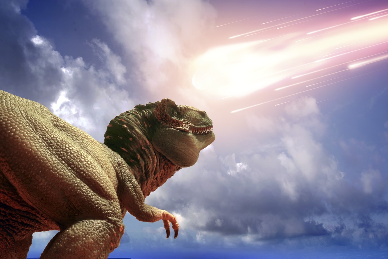 dinozavri, izumrtje dinozavrov, asteroid