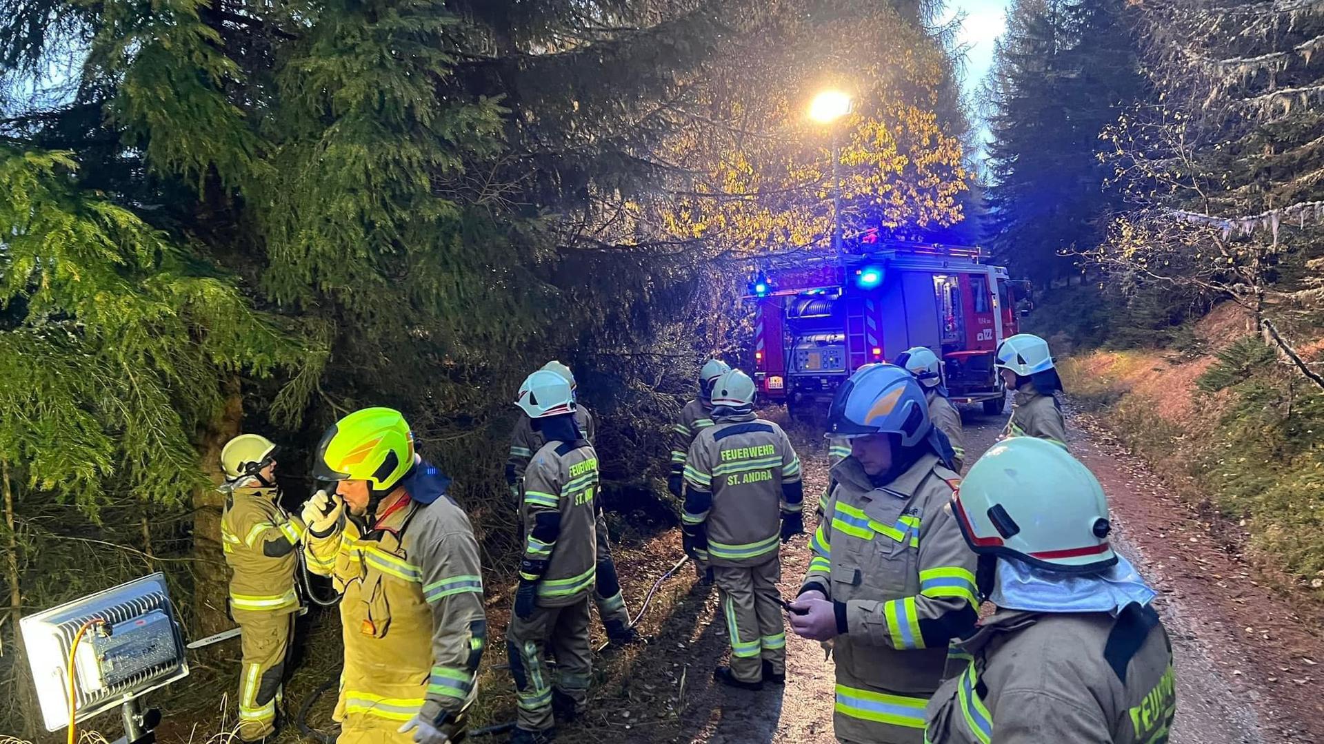 Foto: Feuerwerk Bezirk Lungau