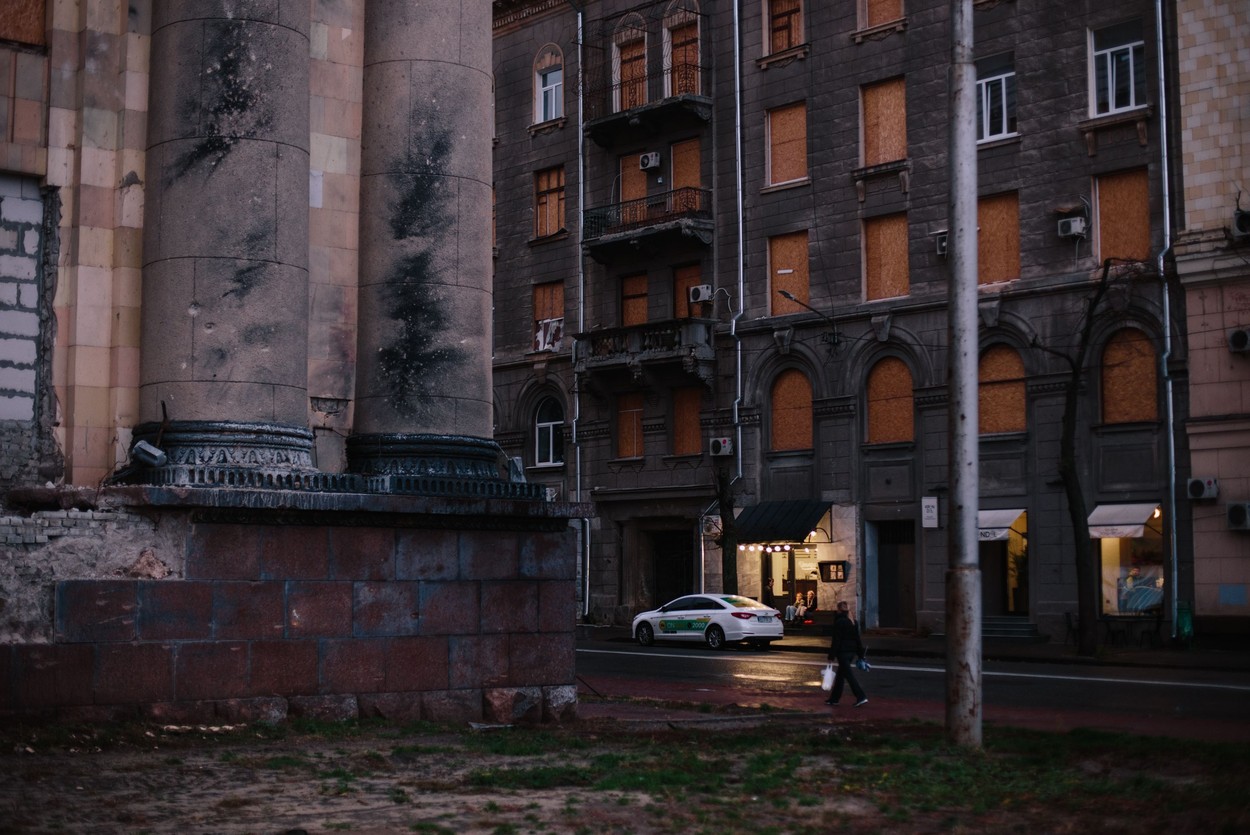 Življenje v ukrajinskem mestu Harkov.