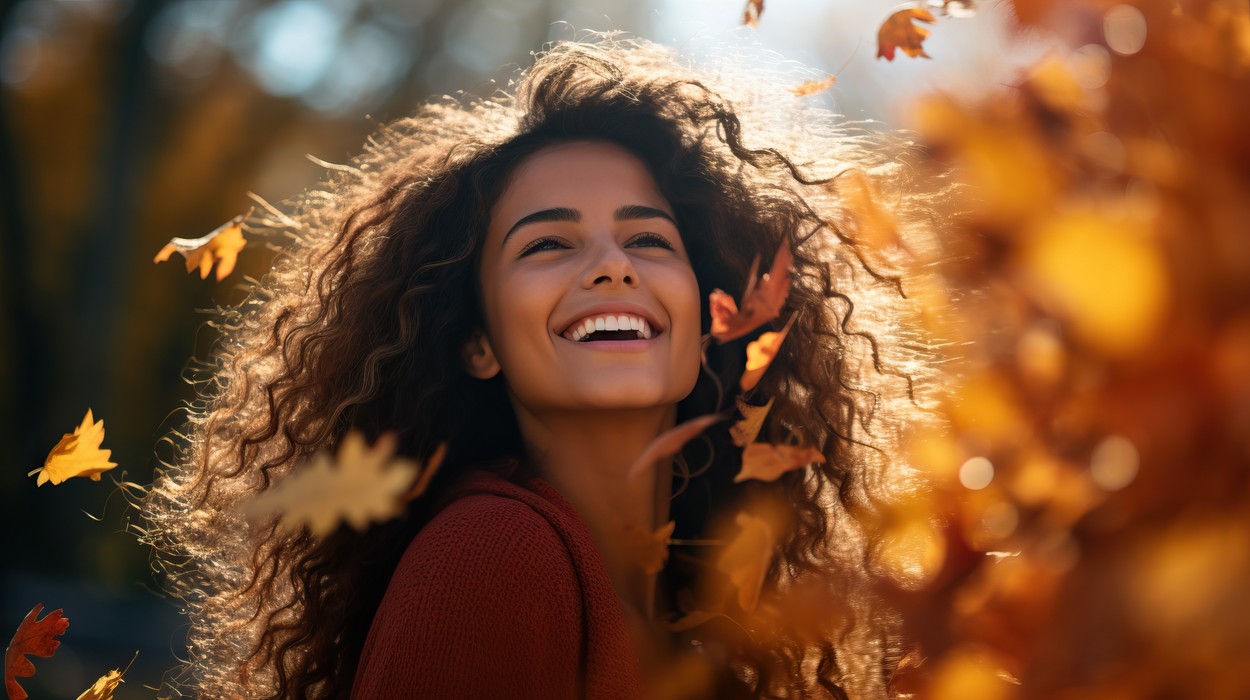 srečna ženska, jesen