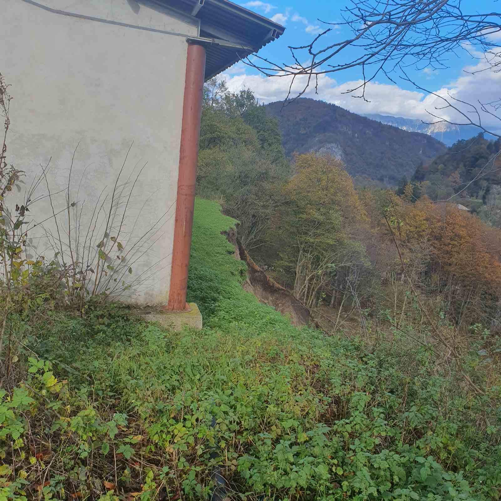 plaz pri vojašnici na Bohinjski Beli