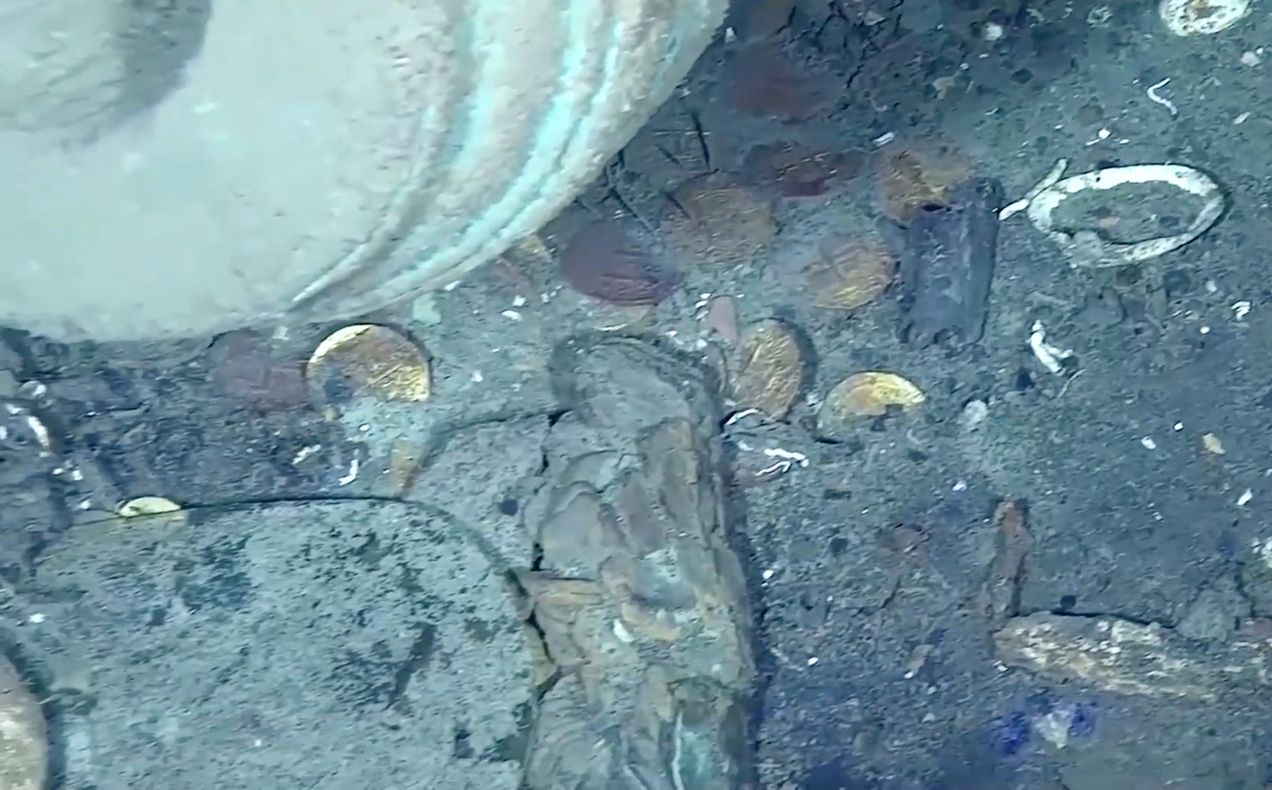 Potopljena ladja, San Jose, razbitina