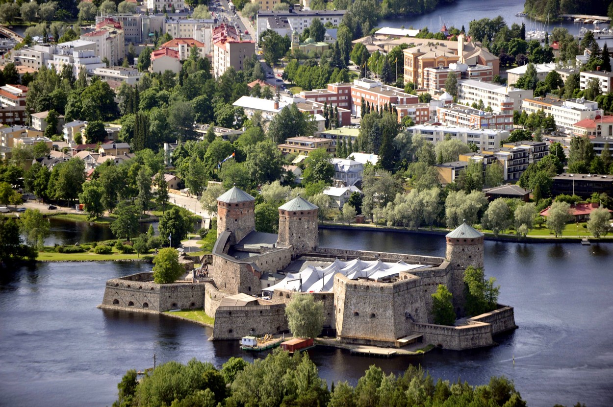finski grad Olavinlinna
