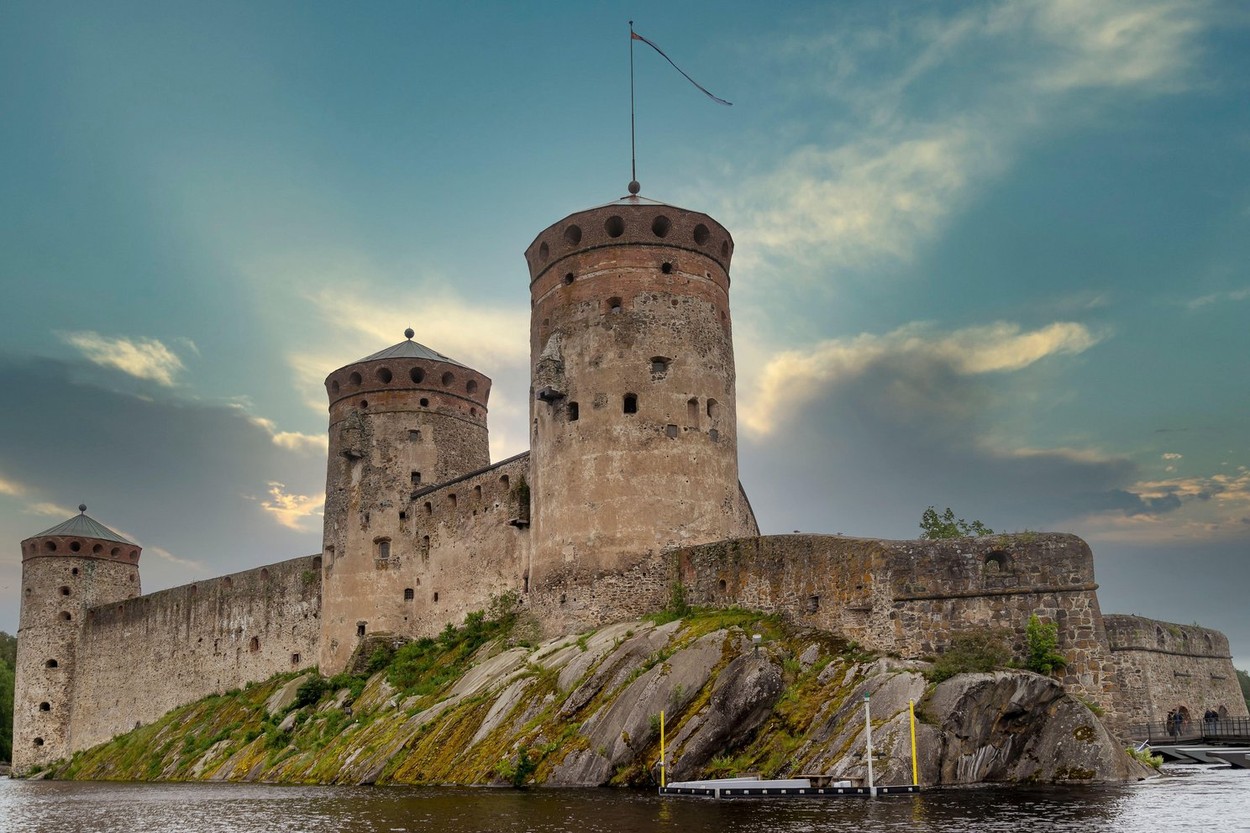 finski grad Olavinlinna