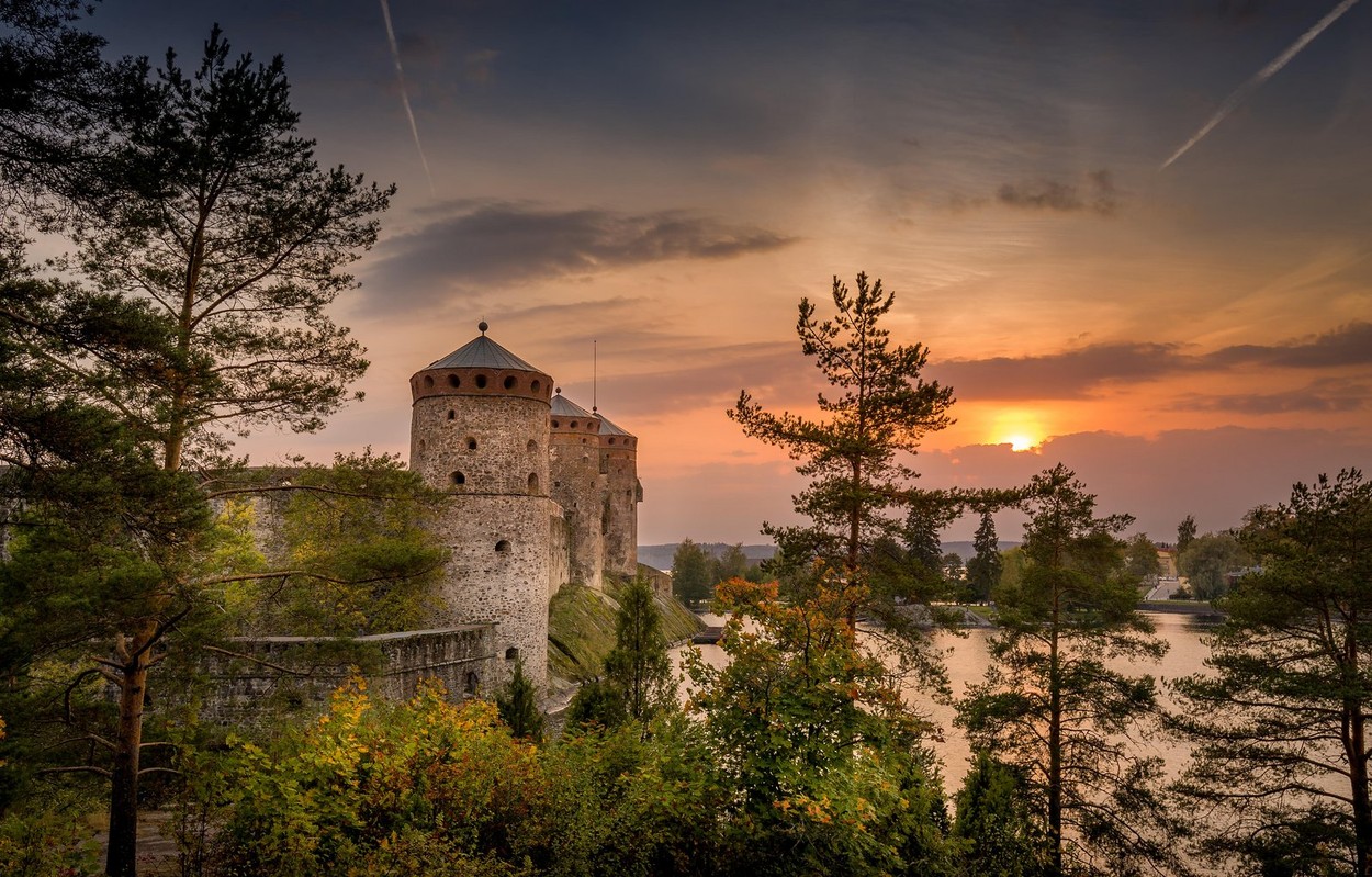 finski grad Olavinlinna