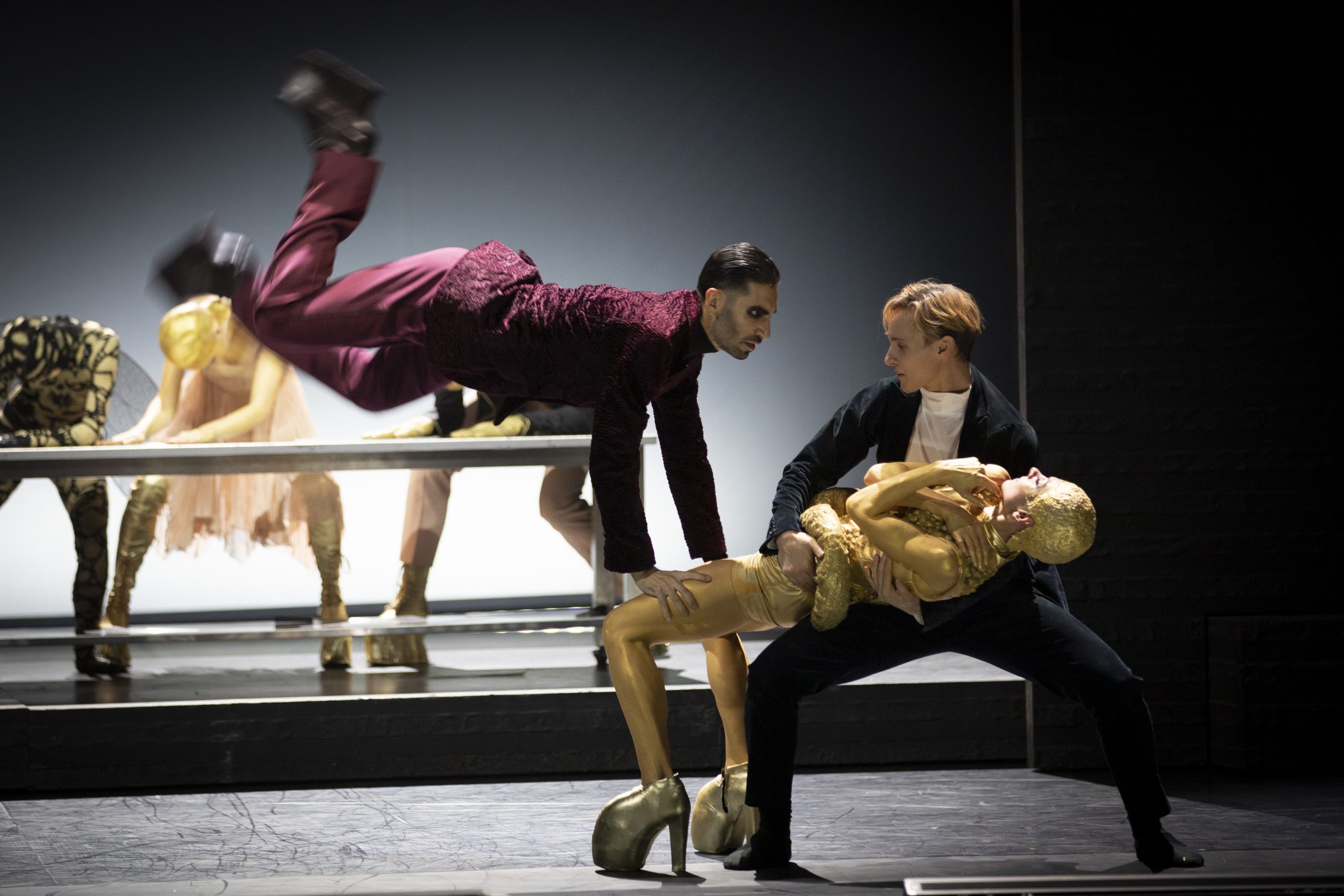 Premiera Clugovega baletnega spektakla Faust. (Foto: Tiberiu Marta)