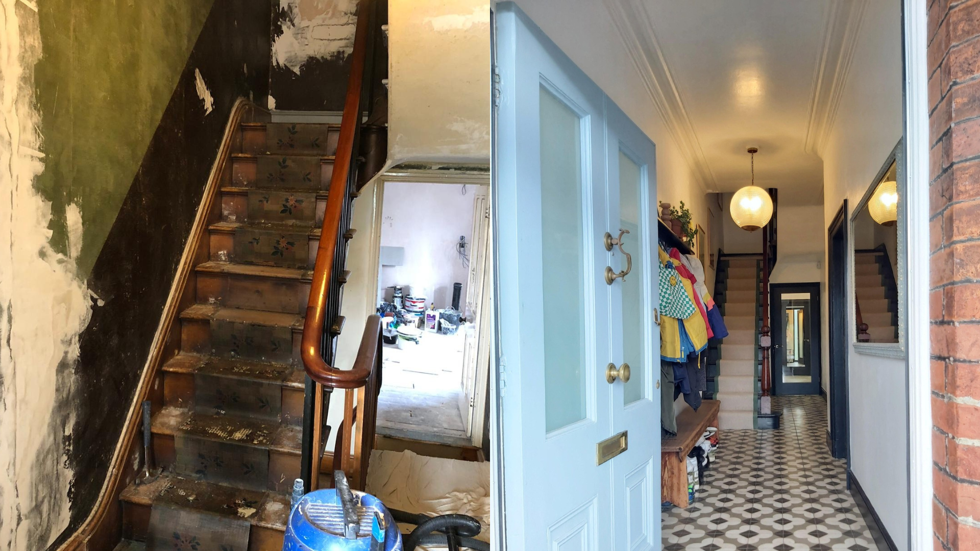 stopnišče, stopnice, vila, prenova