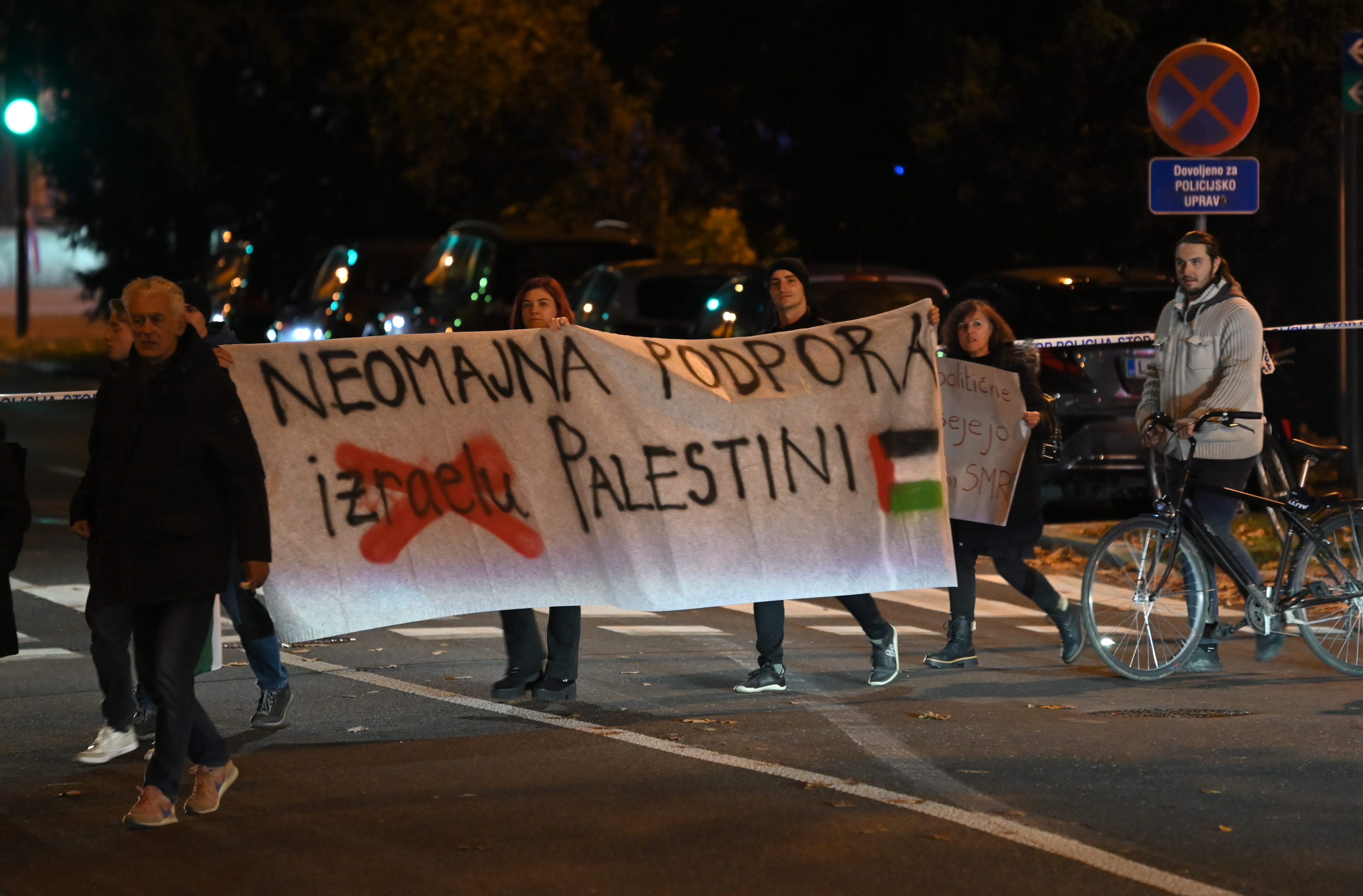 Protest za Palestino (Foto: Žiga Živulović Jr./BOBO)