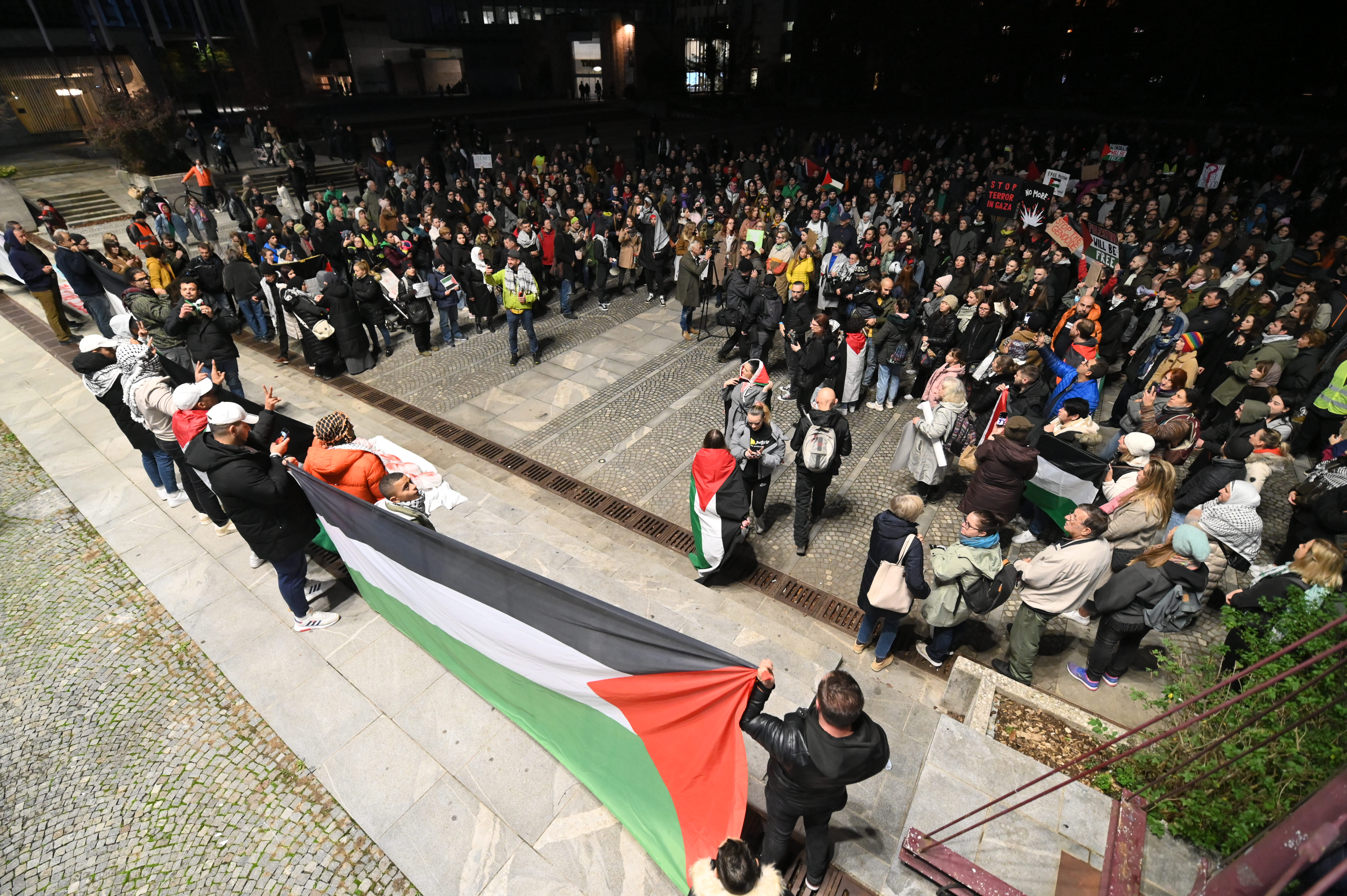 Protest za Palestino