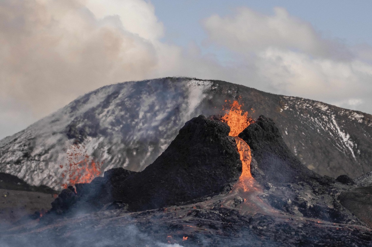 Grindavík, vulkan