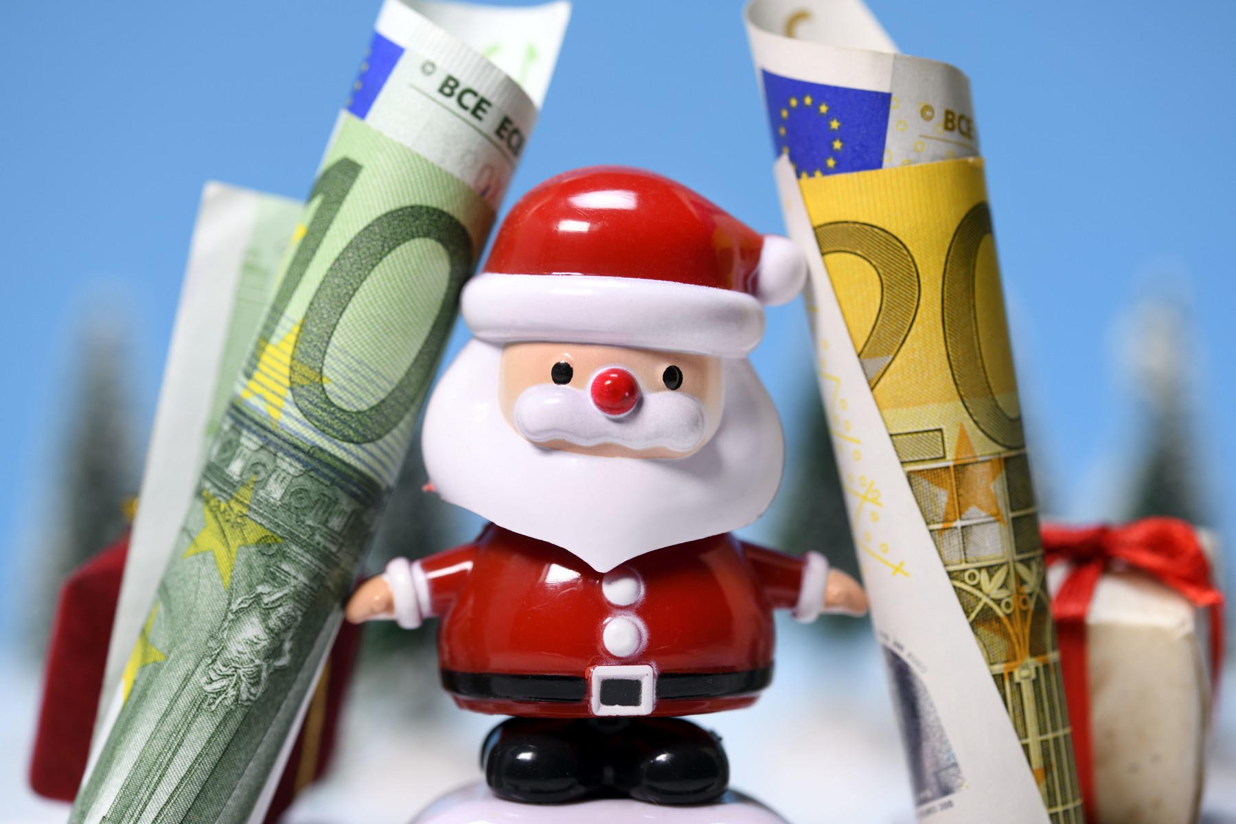 božičnica, plača, denar, božič