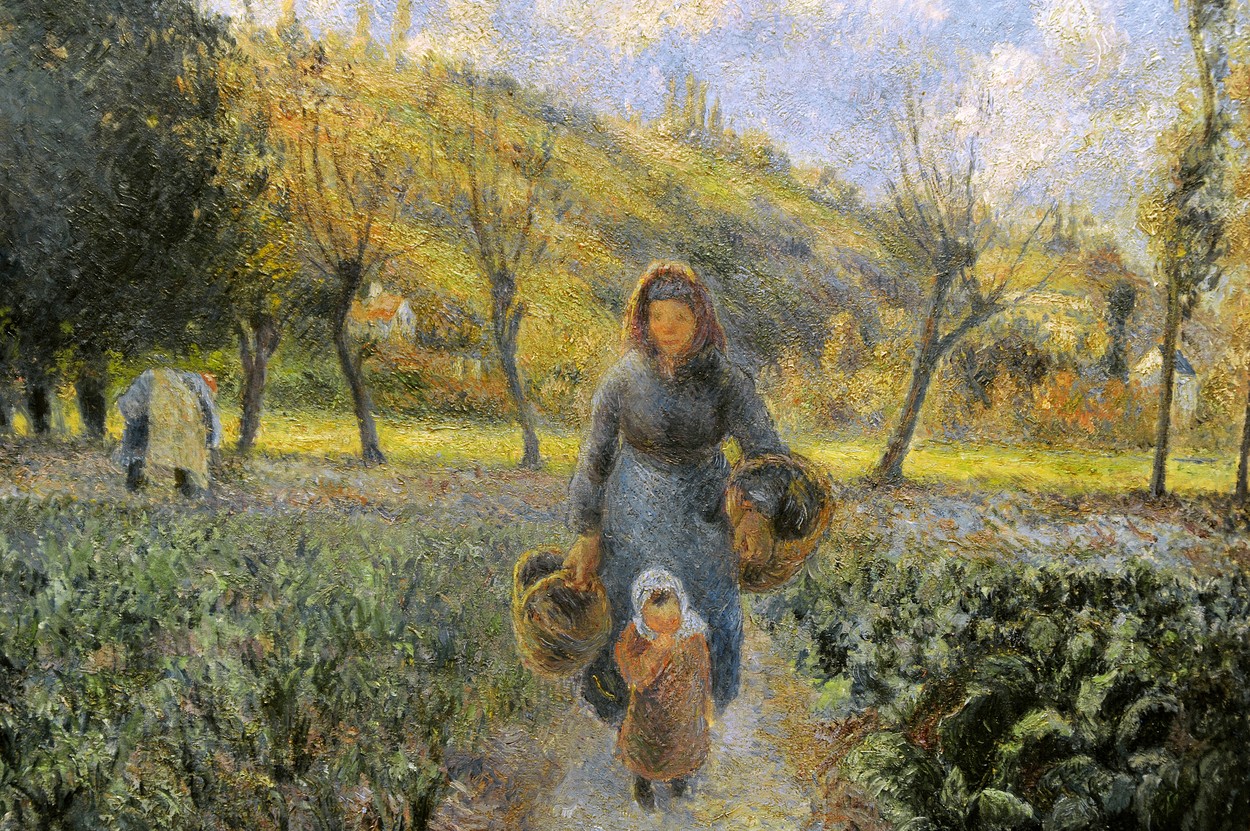 Delo Camilla Pissarroja Na kuhinjskem vrtu (Foto: PROFIMEDIA)