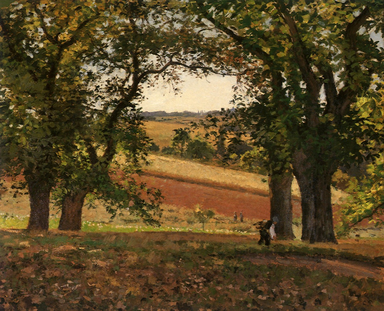 Delo slikarja Camilla Pissarroja Kostanjeva drevesa (Foto: PROFIMEDIA)