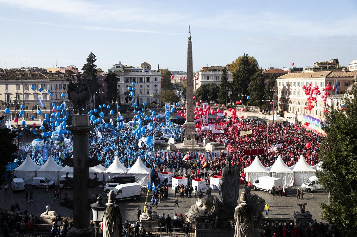 V Italiji stavka zaradi nestrinjanja s proračunom (Foto: PROFIMEDIA)