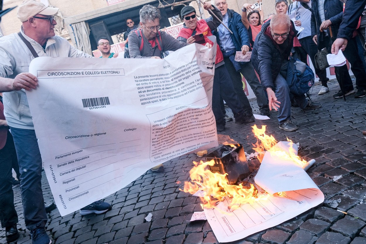 V Italiji stavka zaradi nestrinjanja s proračunom (Foto: PROFIMEDIA)