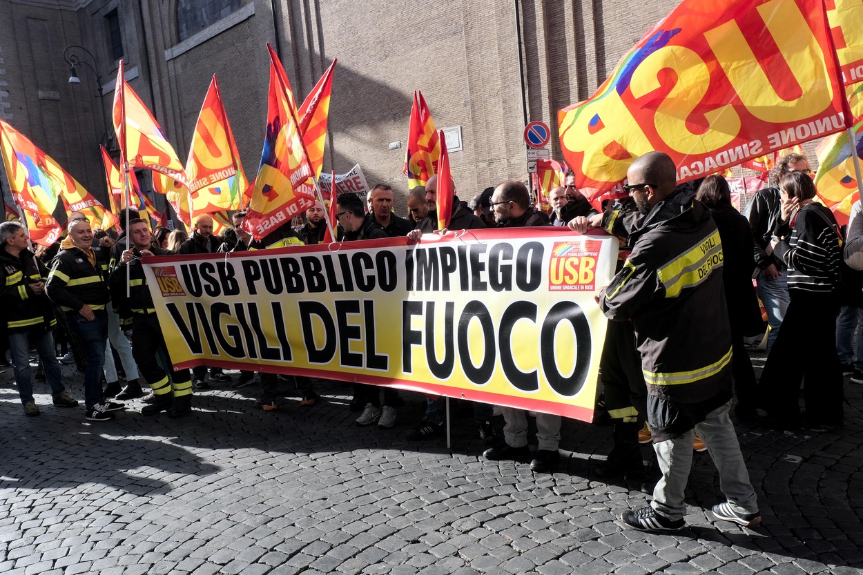 V Italiji stavka zaradi nestrinjanja s proračunom