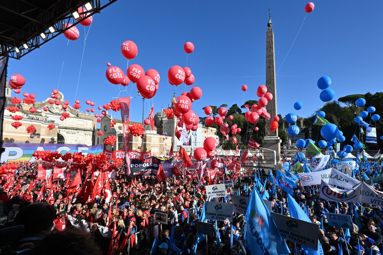 V Italiji stavka zaradi nestrinjanja s proračunom