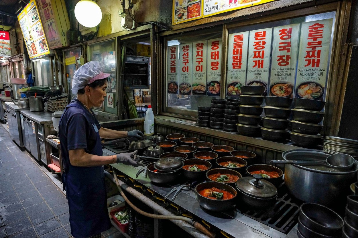 južna koreja, ulična hrana