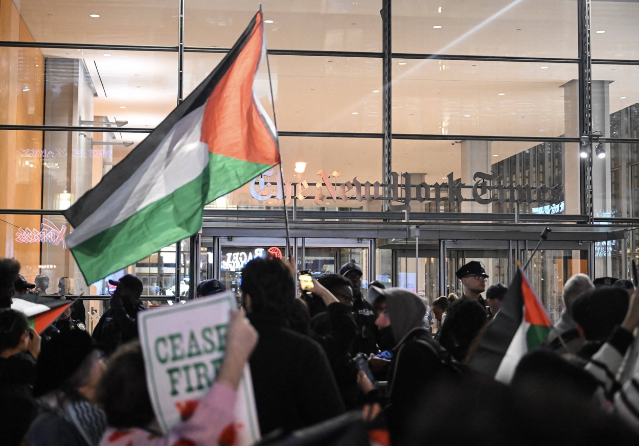 Protesti za mir v New Yorku (Foto: PROFIMEDIA)