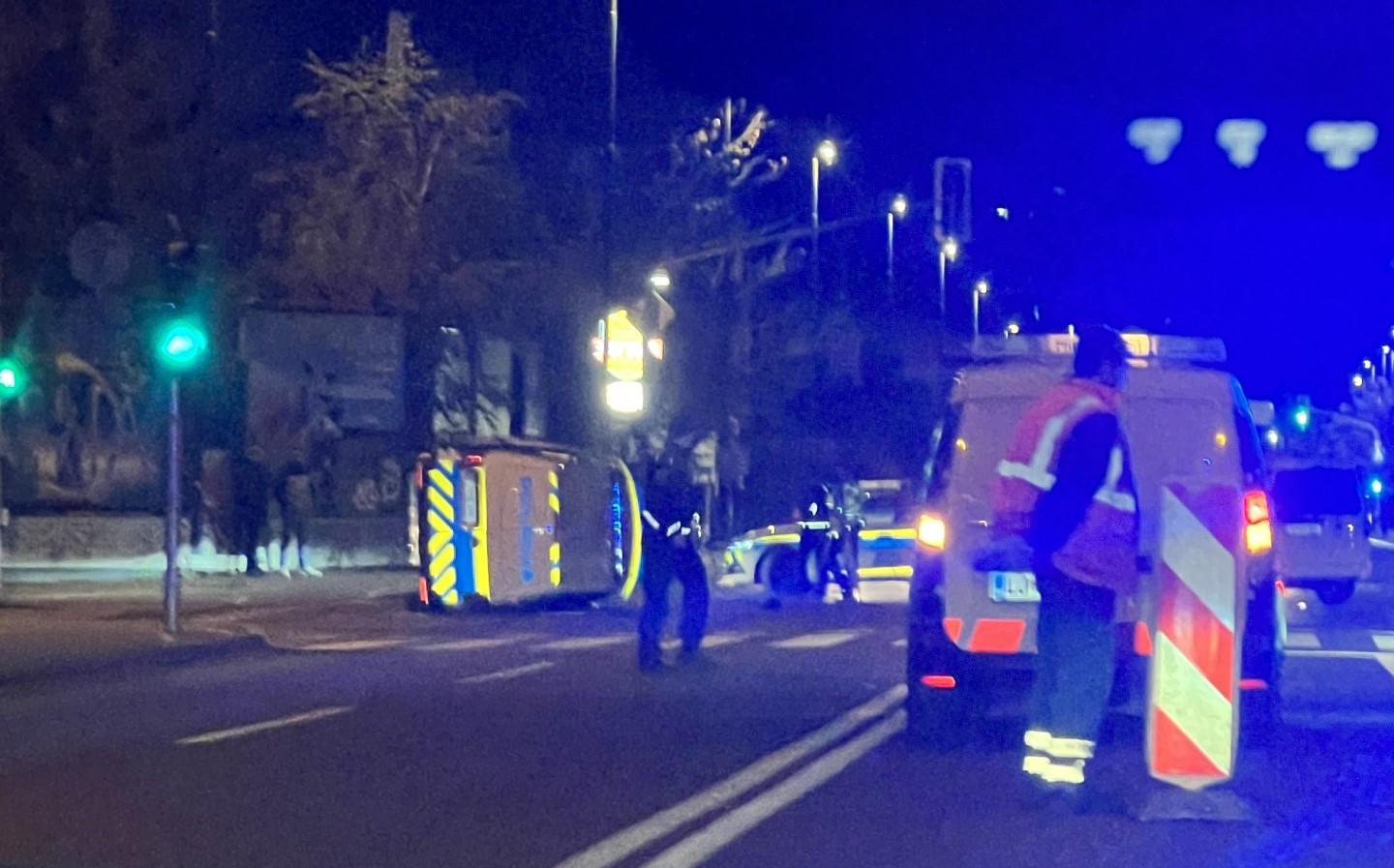 nesreča na dunajski cesti