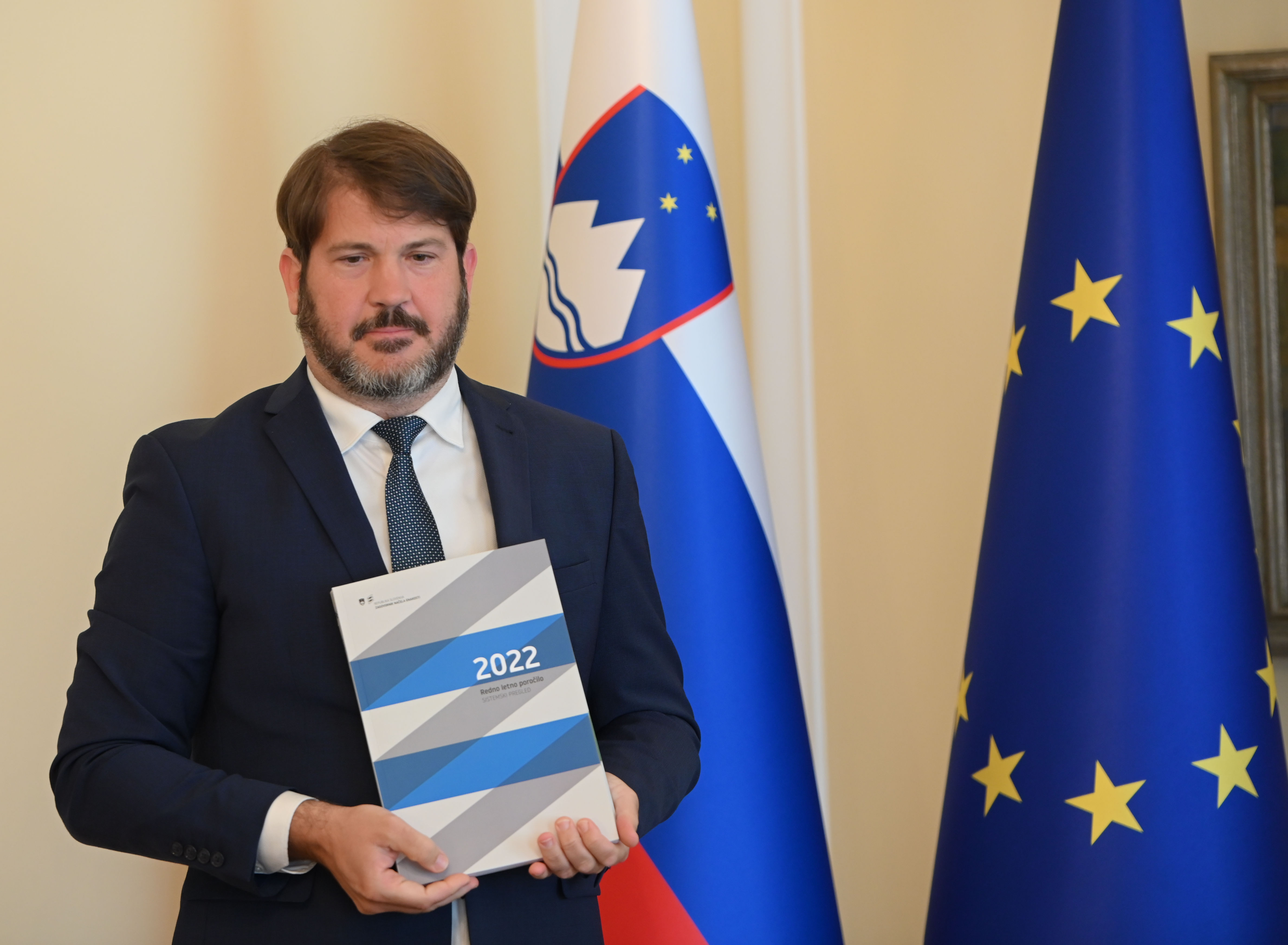 Predsednica republike Nataša Pirc Musar sprejem Zagovornik načela enakosti Miha Lobnik