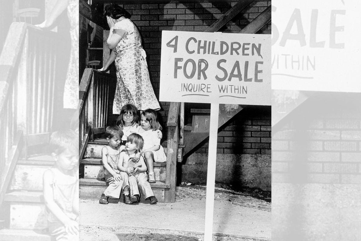 štirje otroci na prodaj