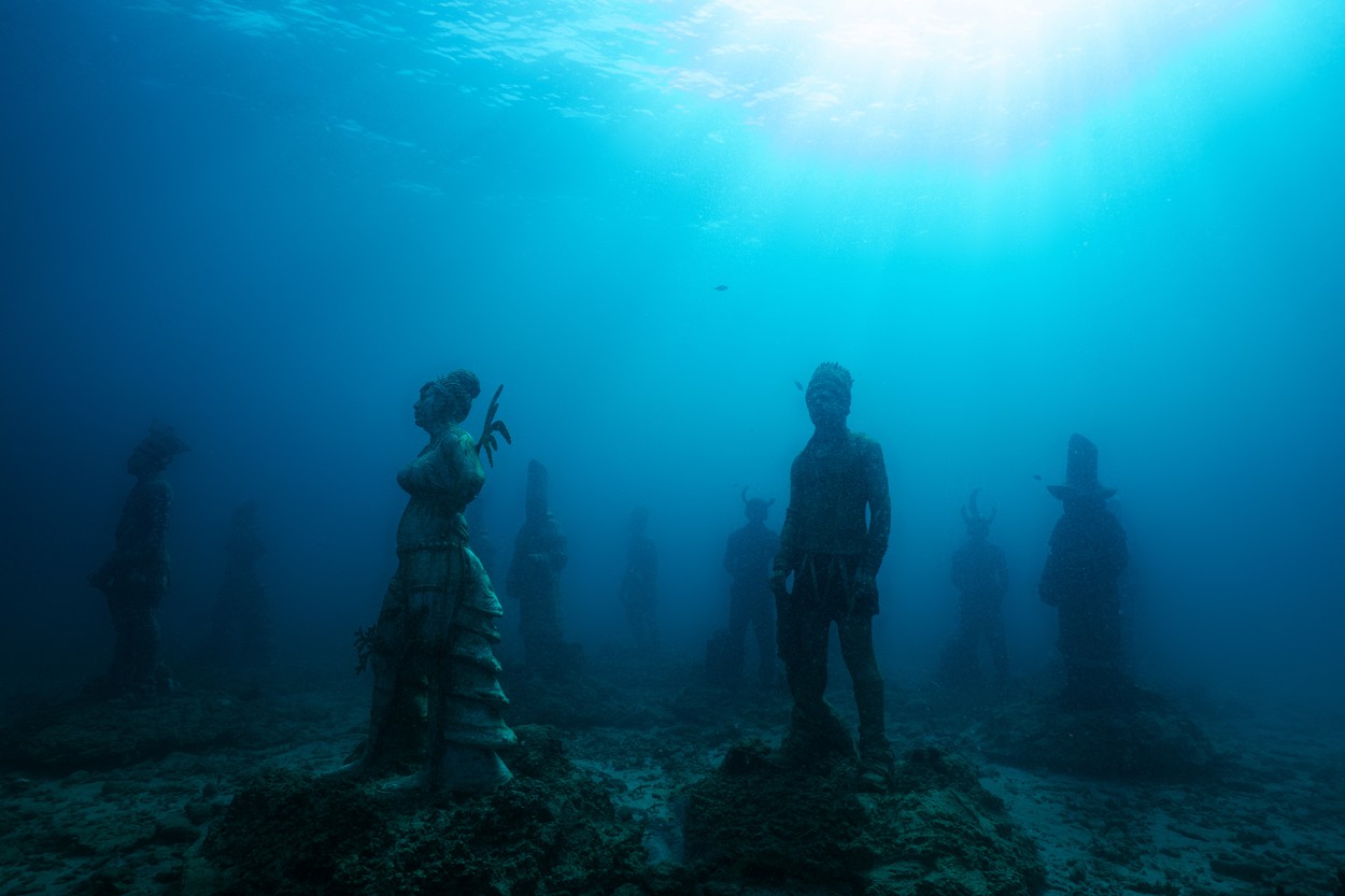 Molinero, podvodna galerija, Grenada, Antili, Zahodna Indija, Jason deCaires Taylor