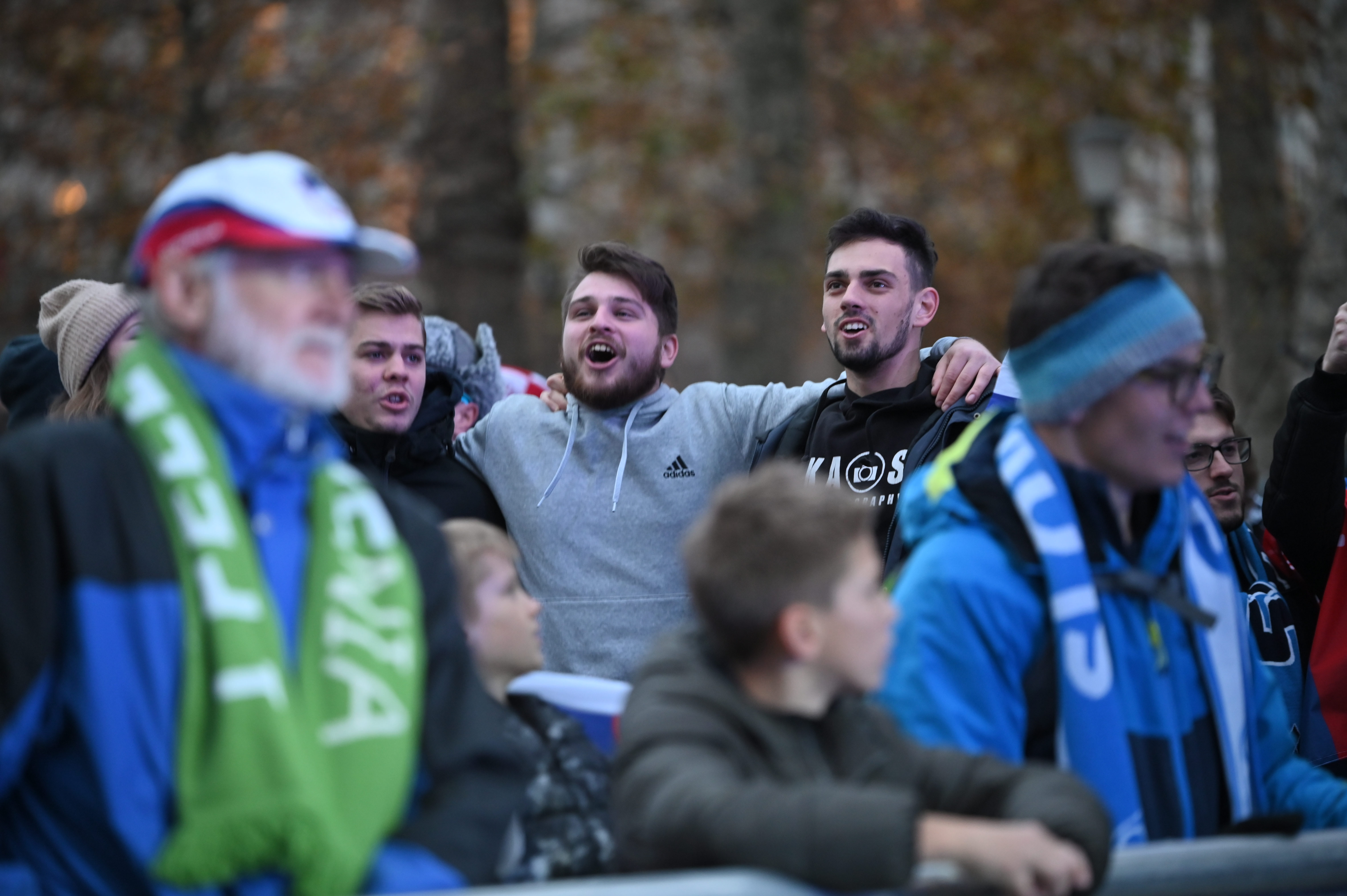 Kongresni trg, pero lovšin, sprejem nogometašev,