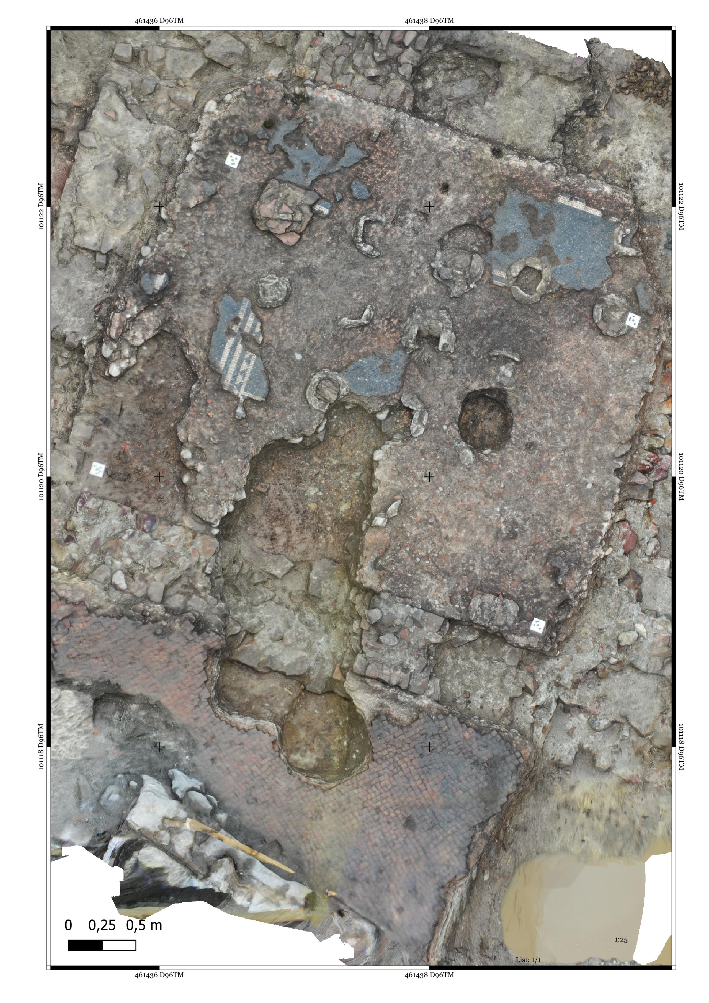 Talni mozaik (Foto: Tilen Kozamernik/ZVKDS)