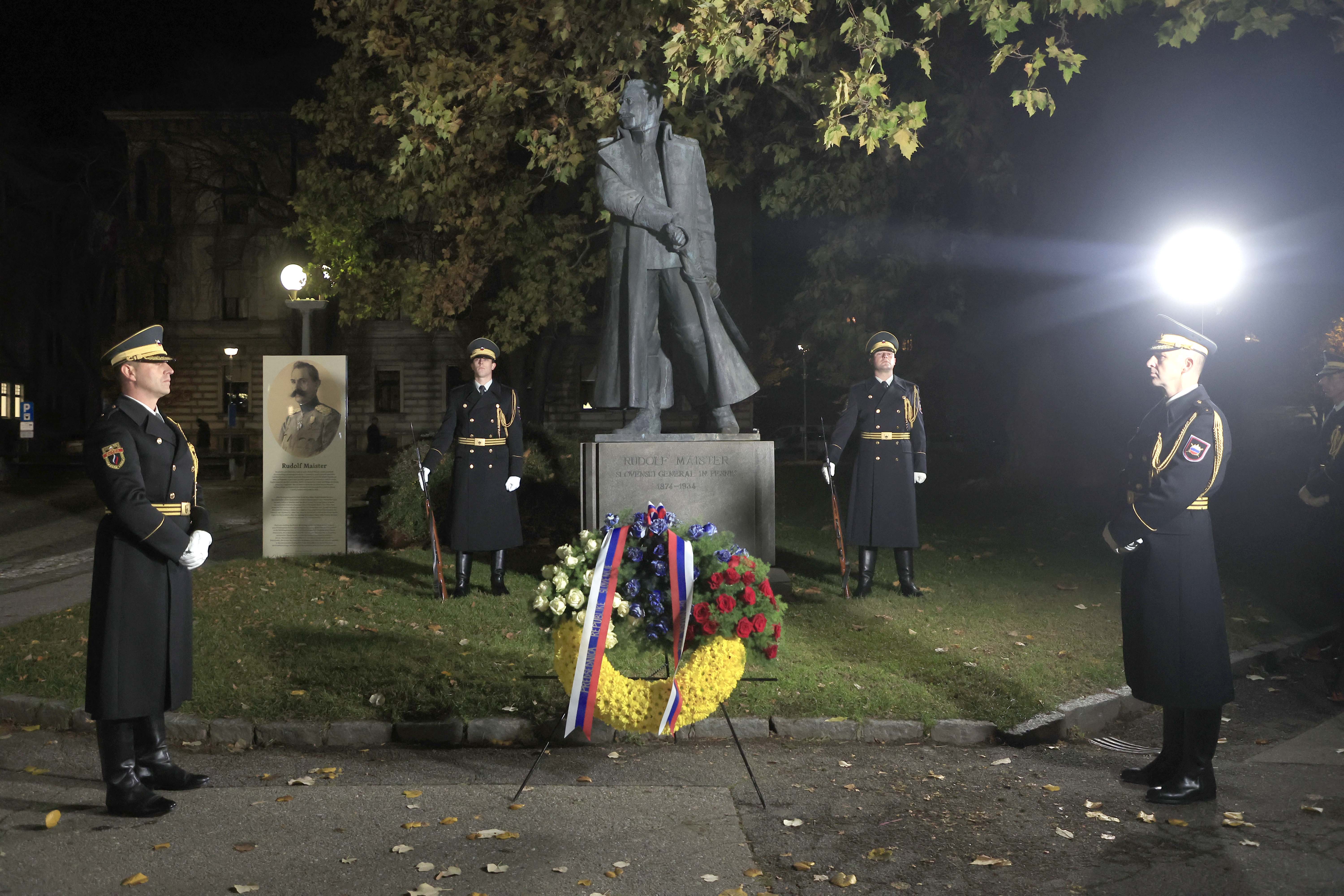 Rudolf Maister, spomenik