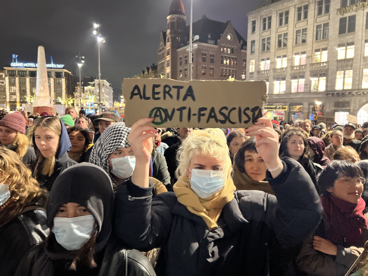 Na Nizozemskem protesti proti zmagi Wildersa (Foto: PROFIMEDIA)