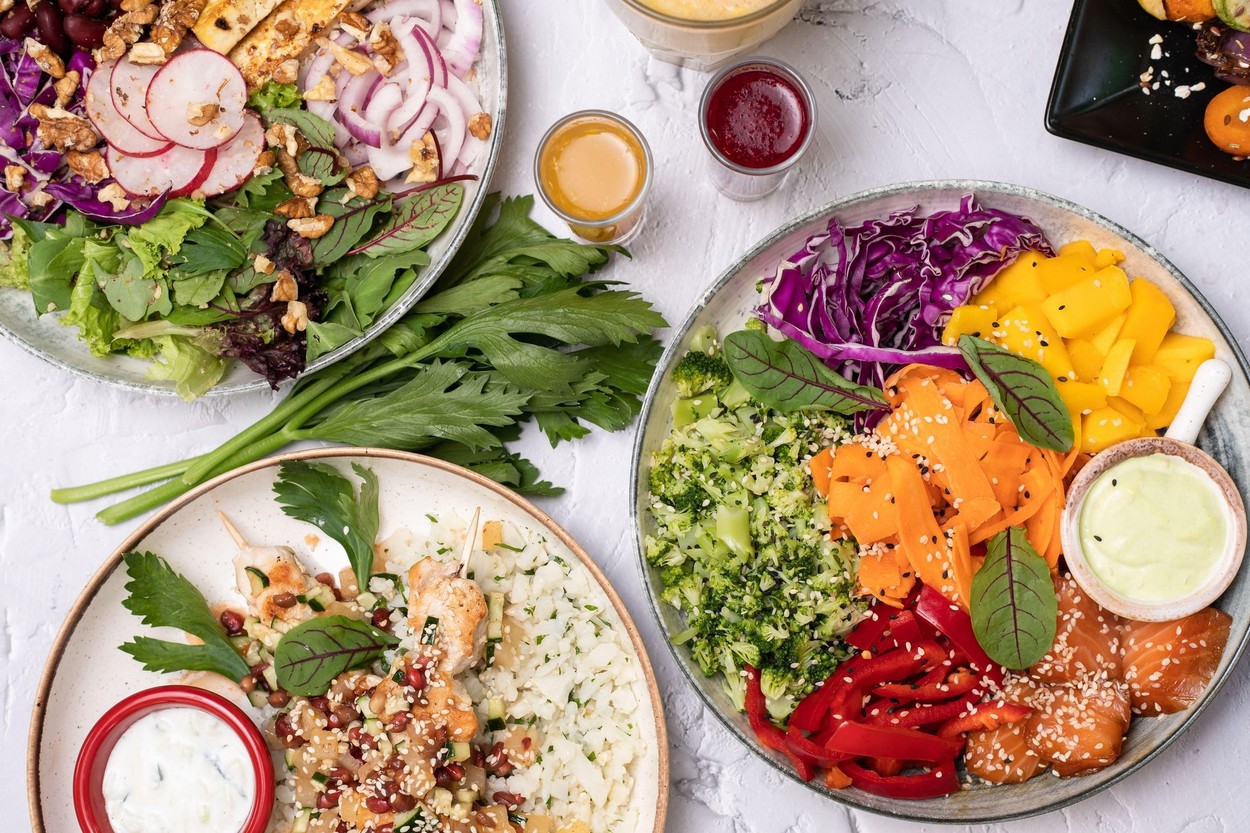 zdrav zajtrk, sadje, zelenjava