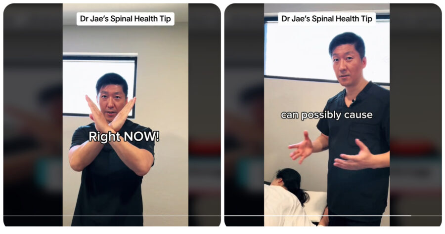 kiropraktik, spalni položaj