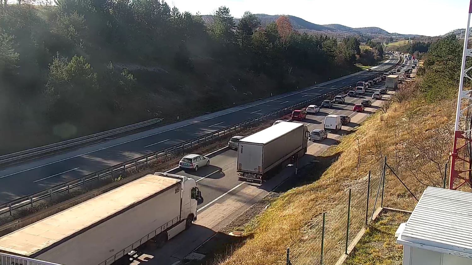 primorska avtocesta, zastoj