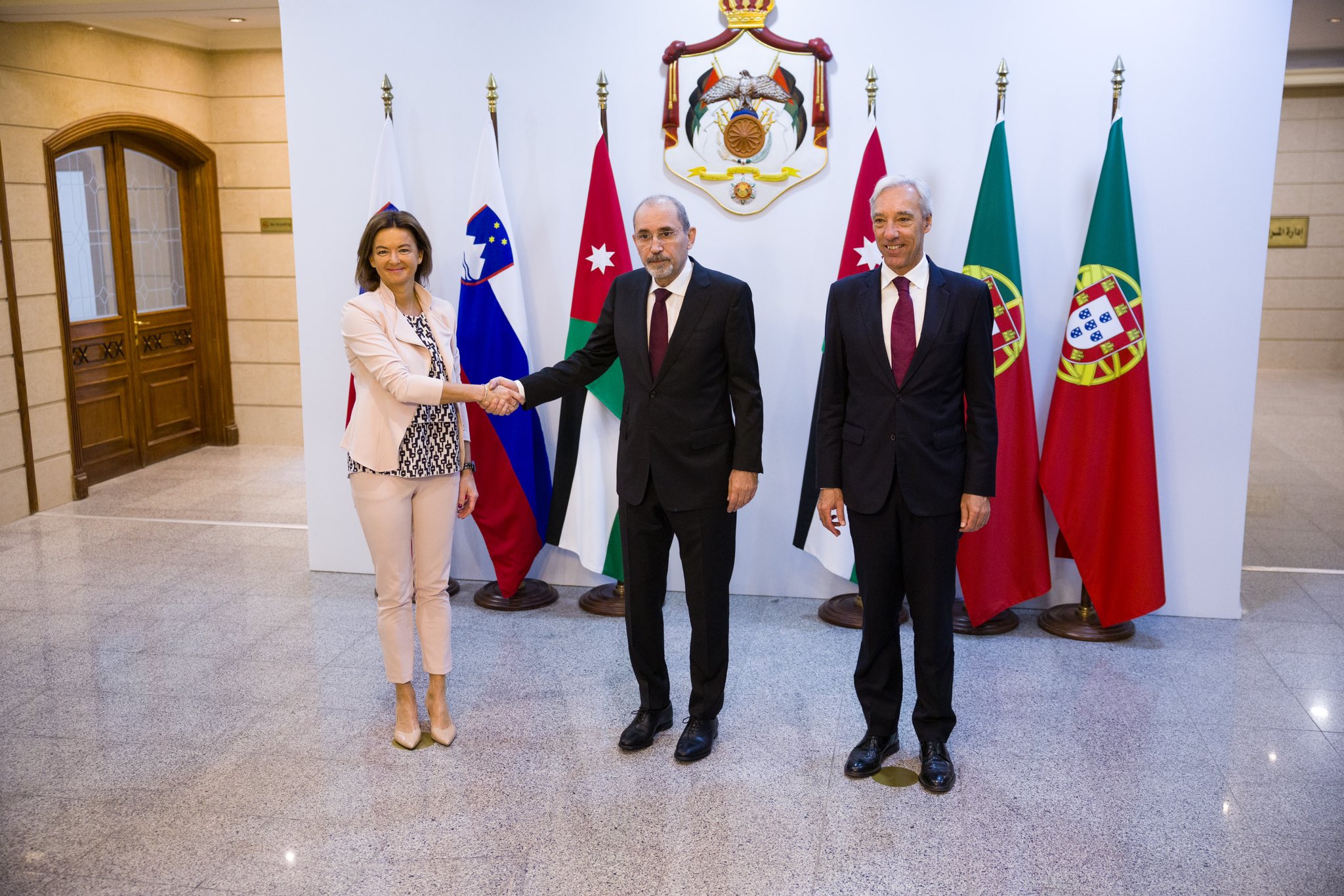 Tanja Fajon v Jordaniji