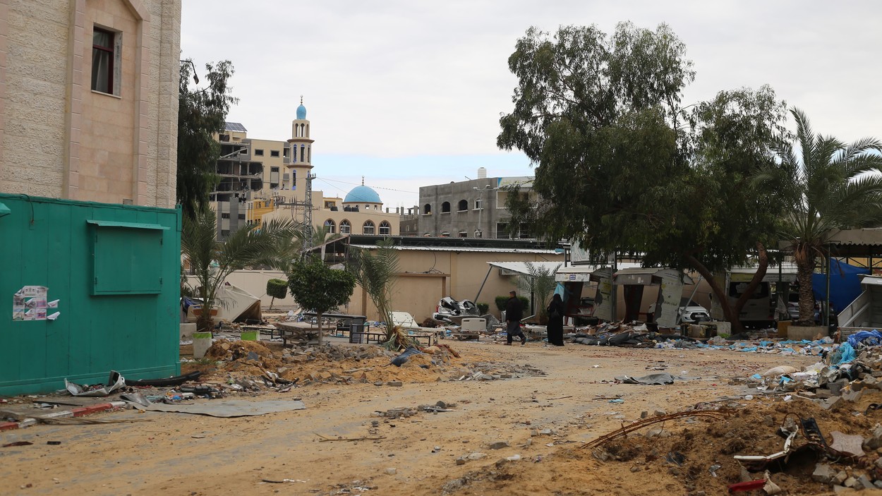 Uničena indonezijska bolnišnica v Gazi