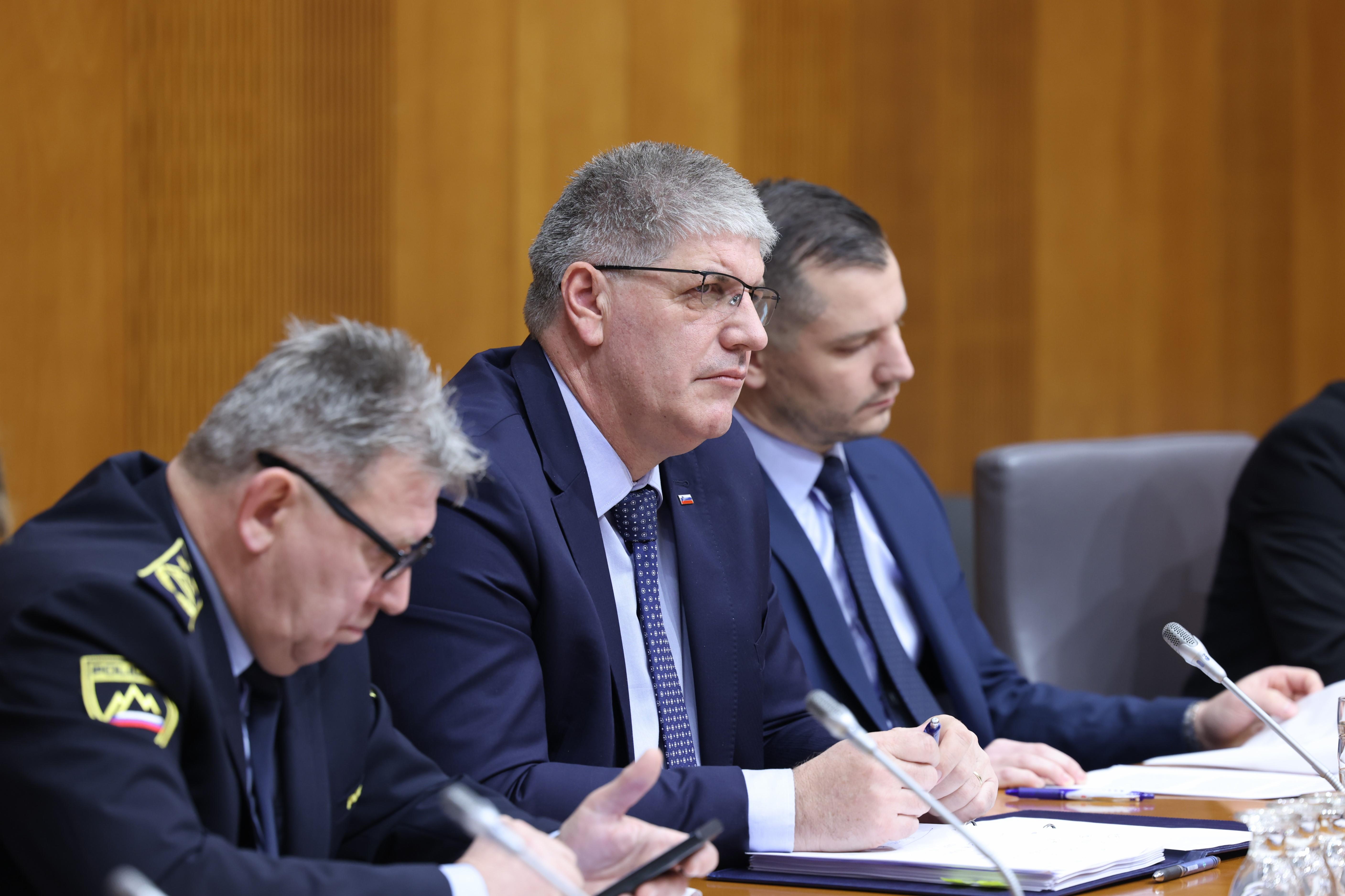 Minister za notranje zadeve Boštjan Poklukar