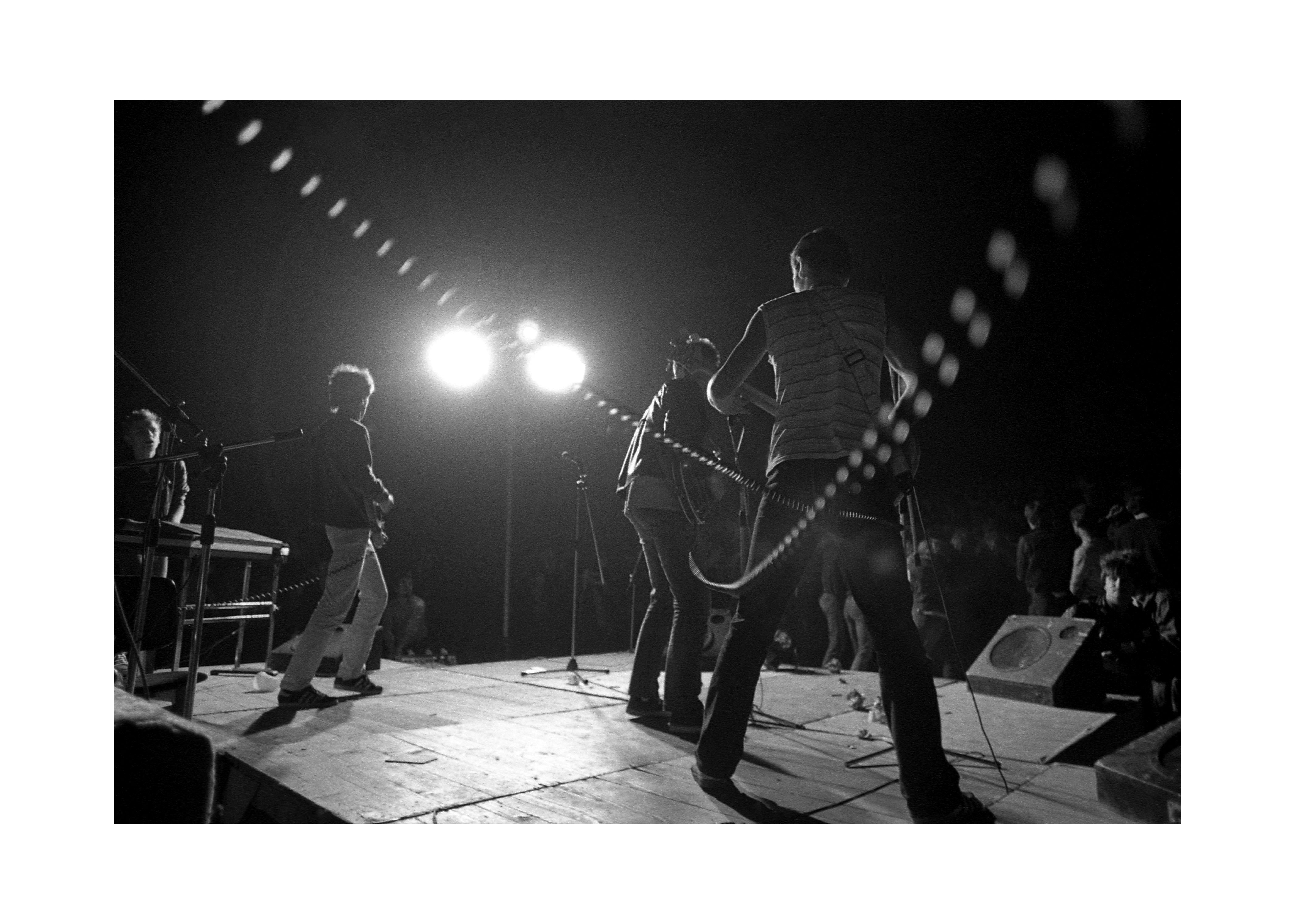 Indust-Bag, Novi rock, '81, Ljubljana, 3. september 1981 (Foto: Janez Bogataj)