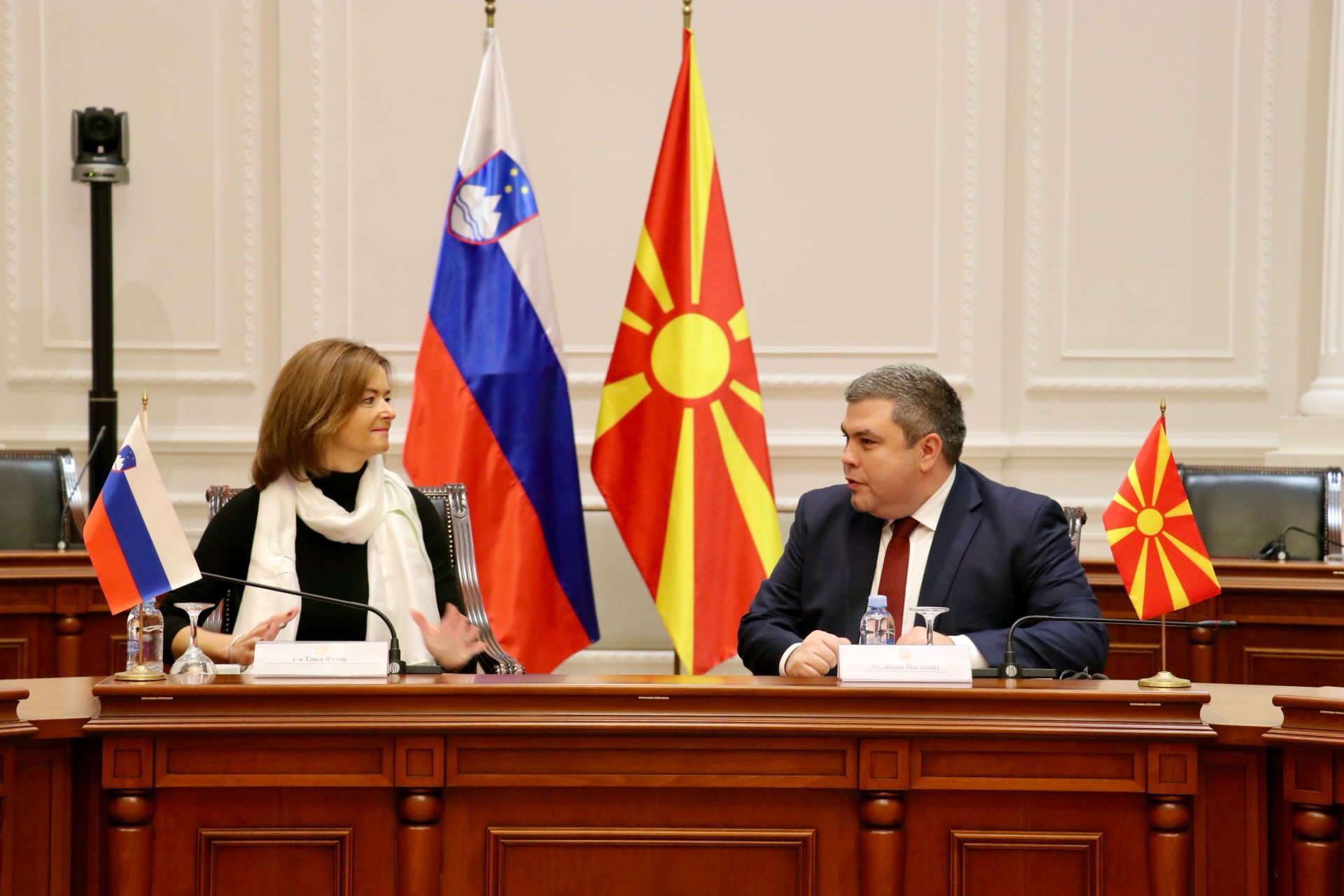 Tanja Fajon, Bojan Maričikj