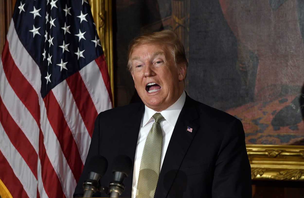 Nekdanji ameriški predsednik Donald Trump