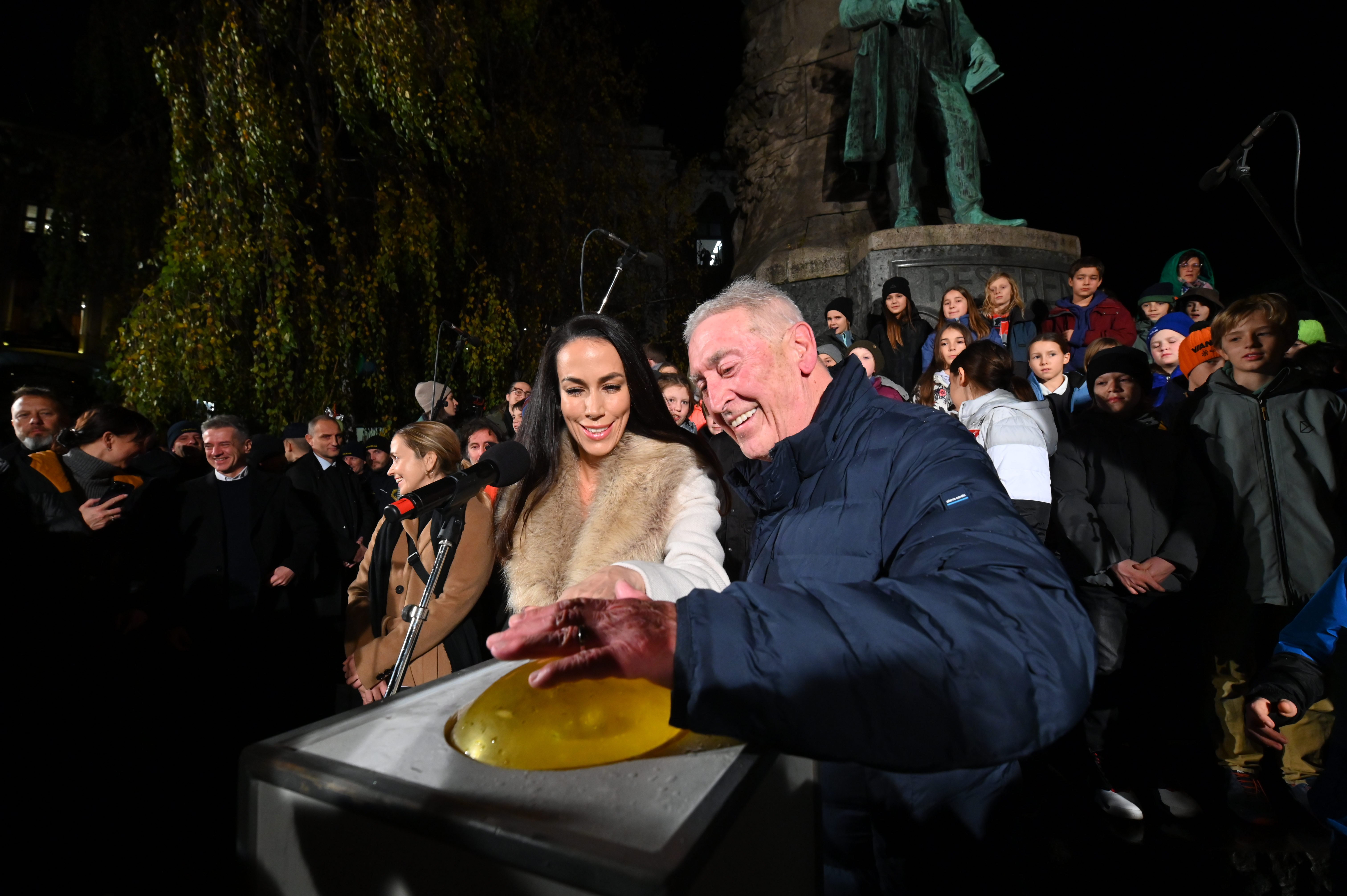 Tina Gaber in Robert Golob