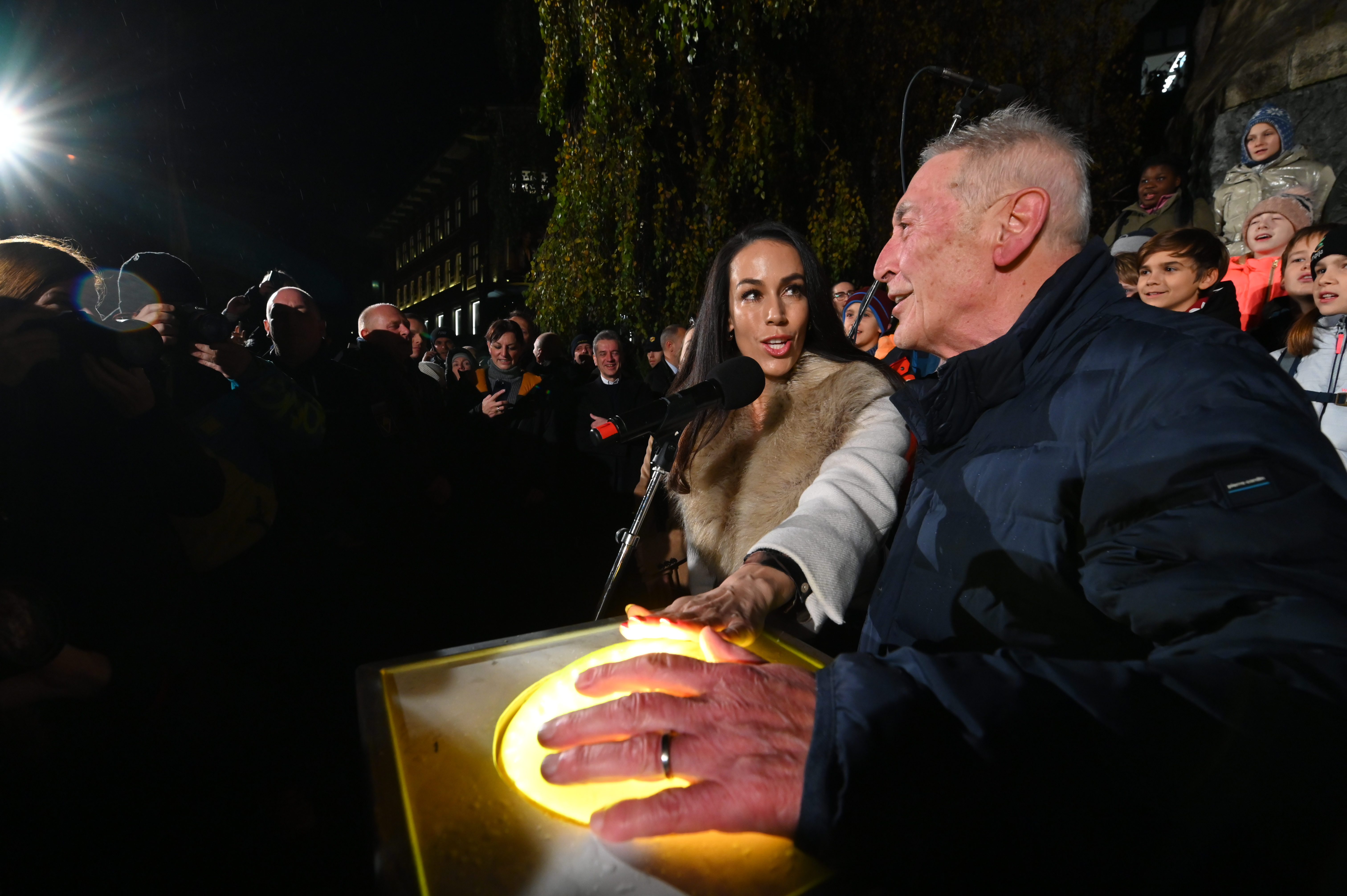 Tina Gaber in Robert Golob