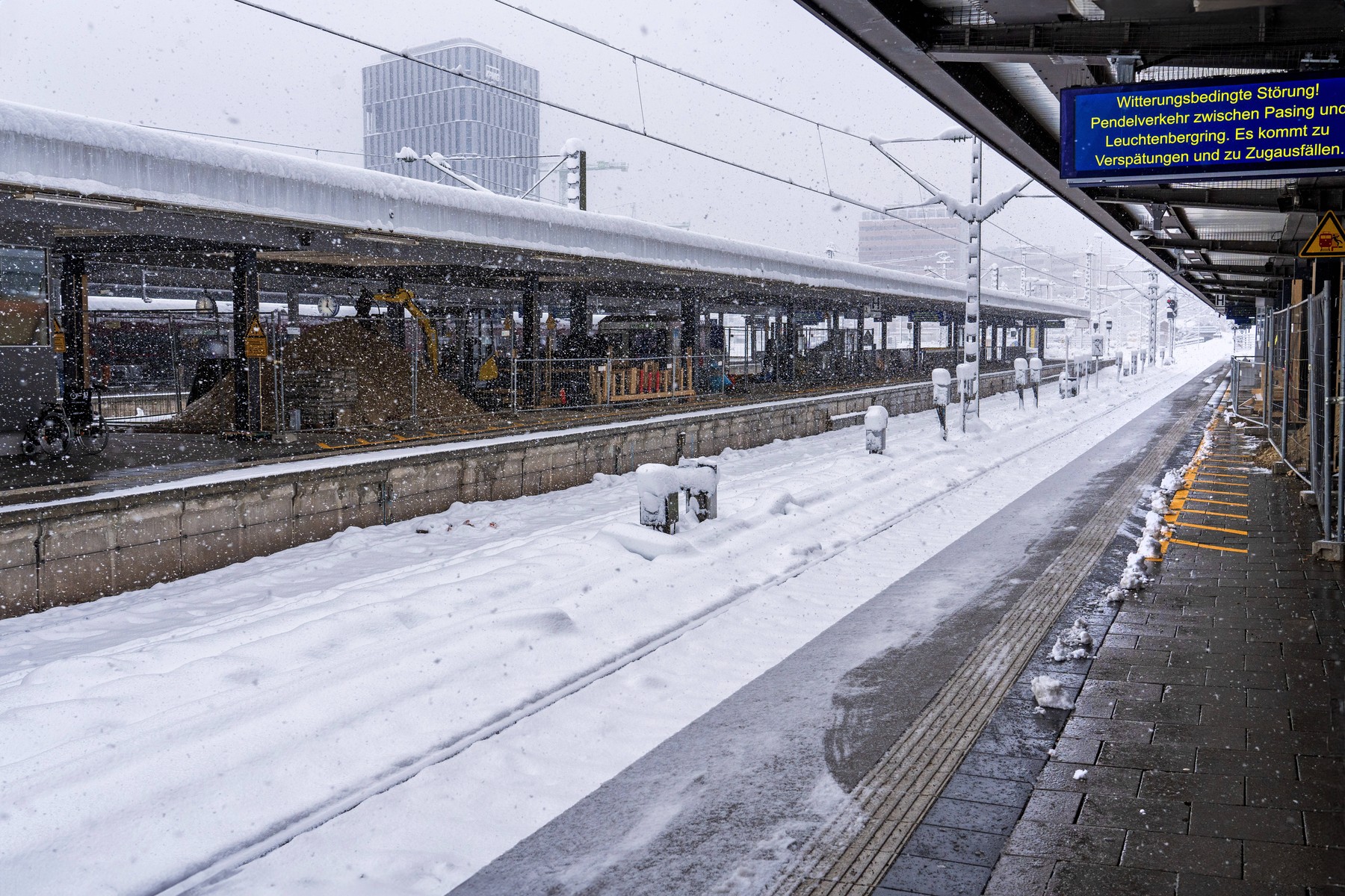 Sneženje v Nemčiji