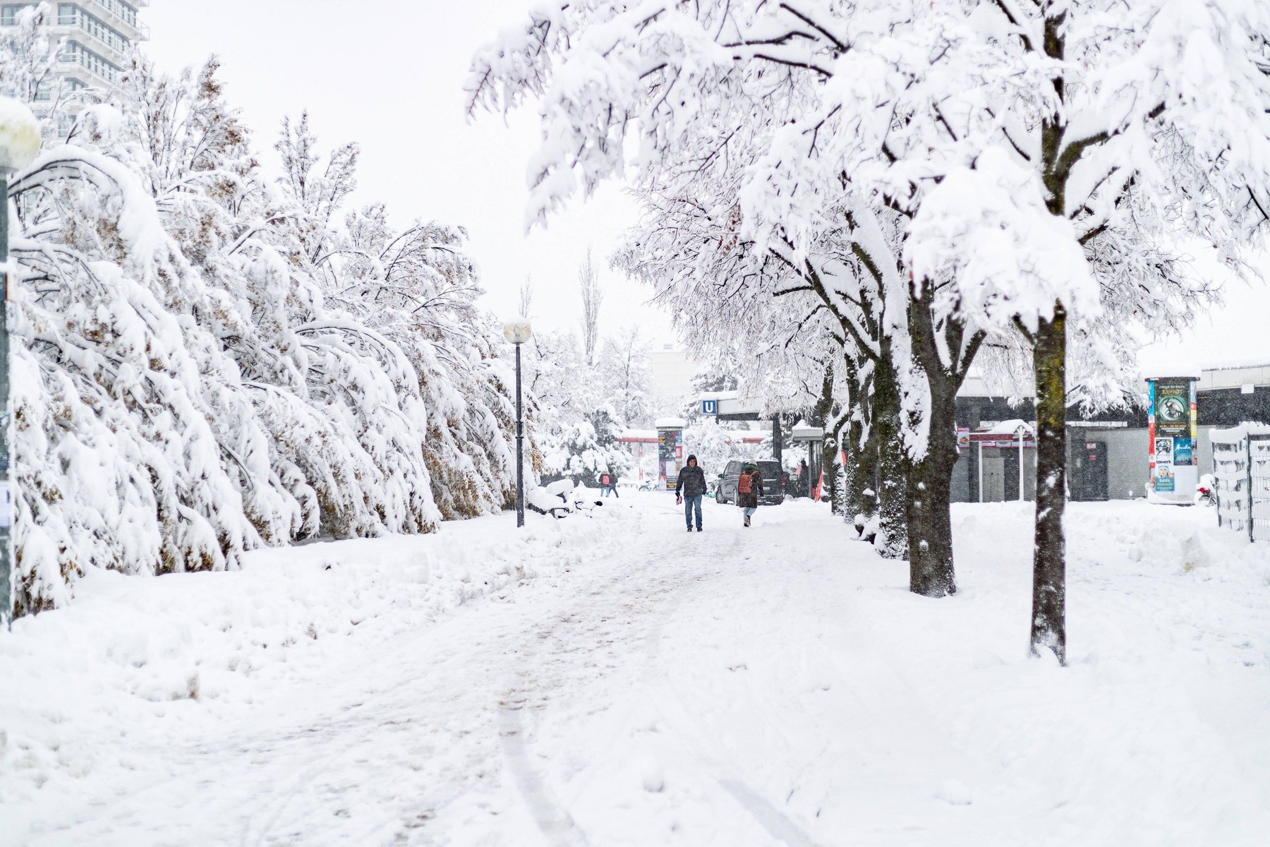 Sneženje v Nemčiji