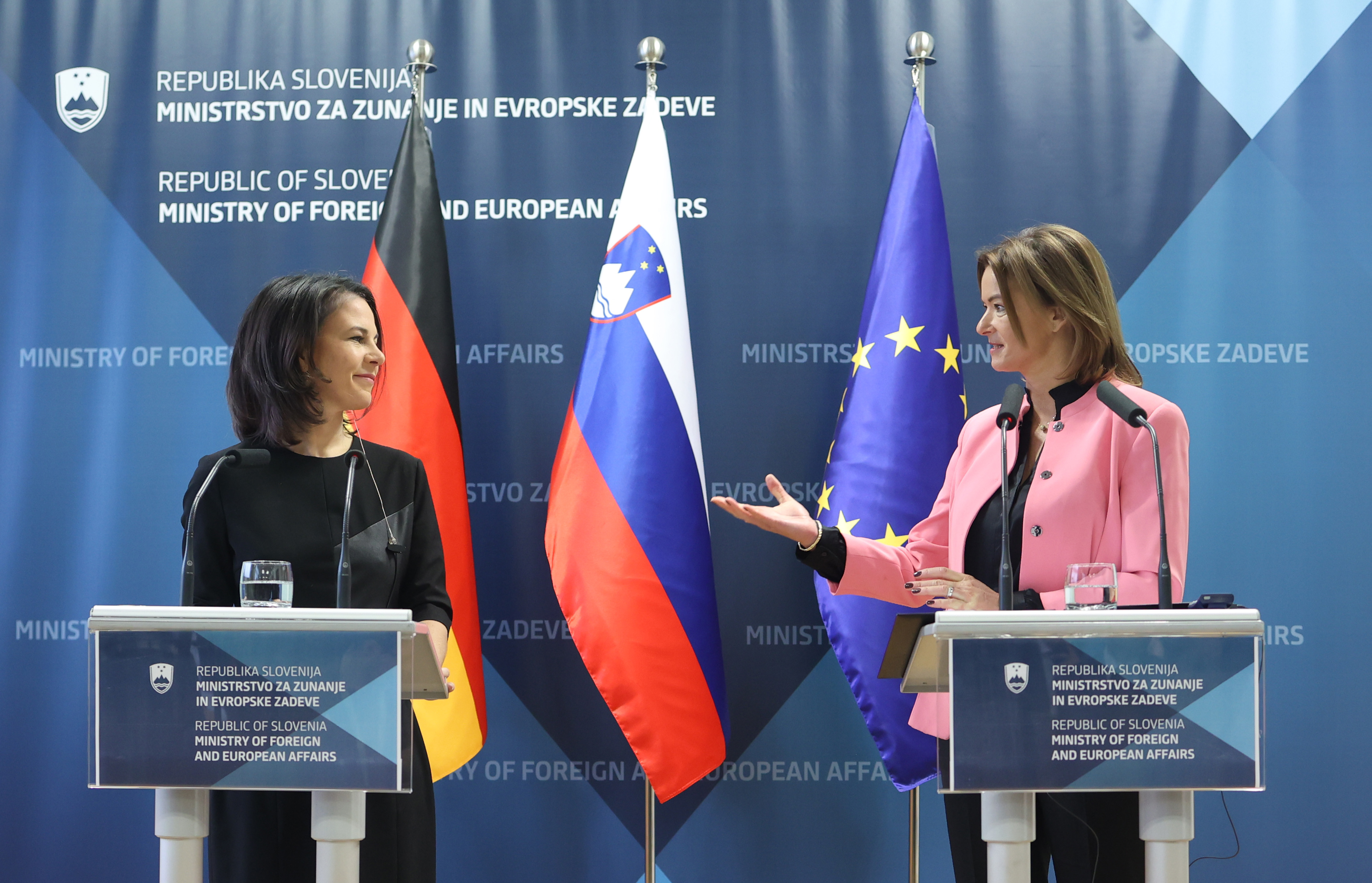 tanja fajon, Annalene Baerbock